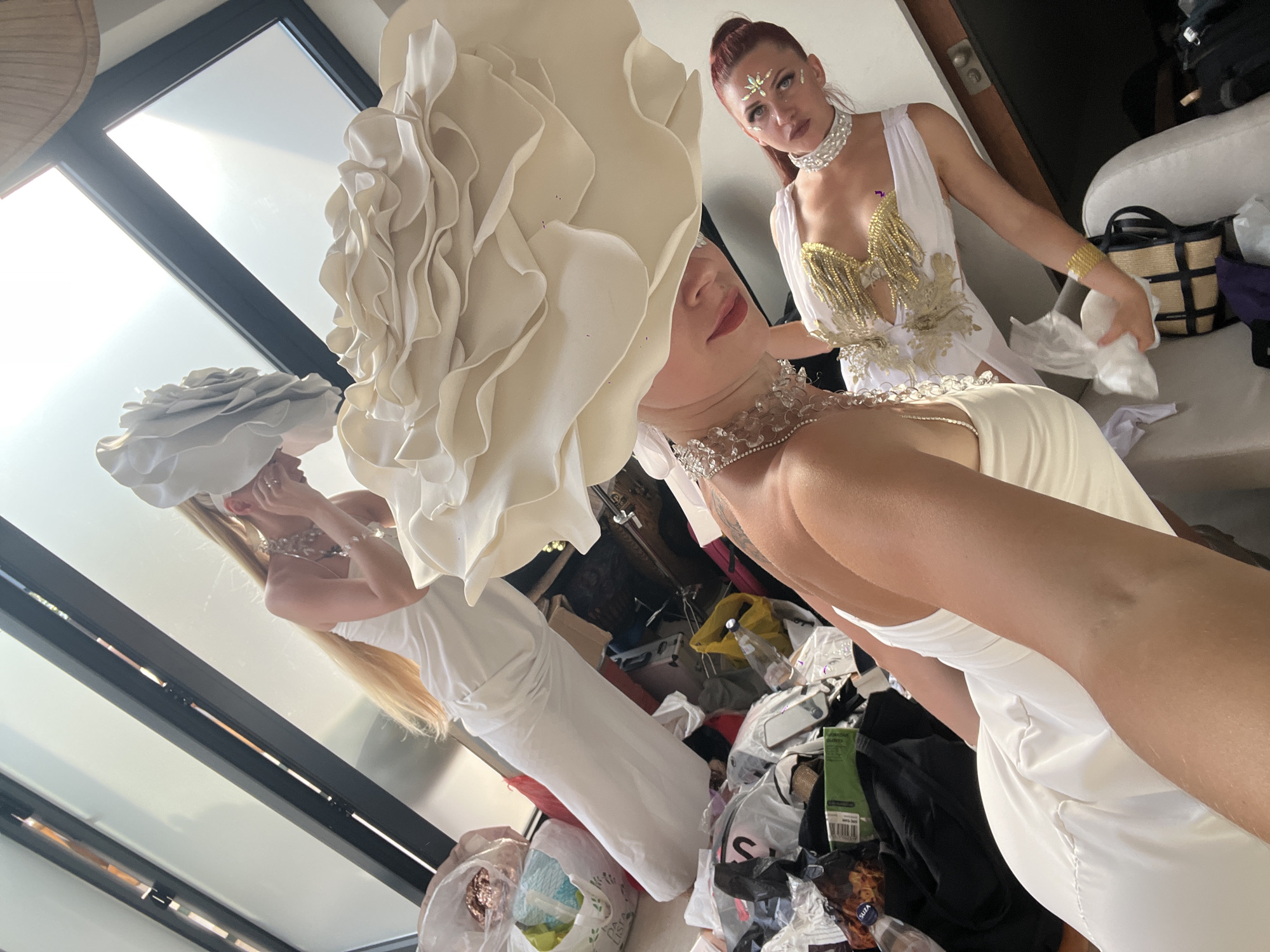 Branded poolside performance event at Porto Montenegro Yacht Club