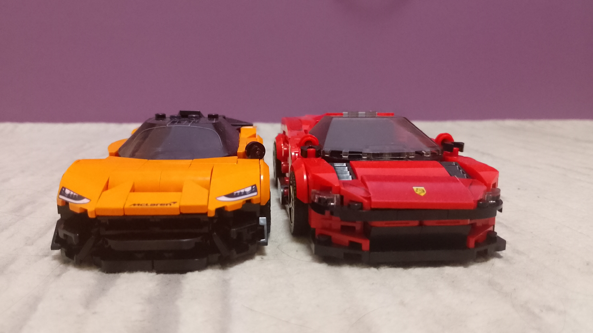 LEGO car collection photographed in Blagoevgrad, Bulgaria