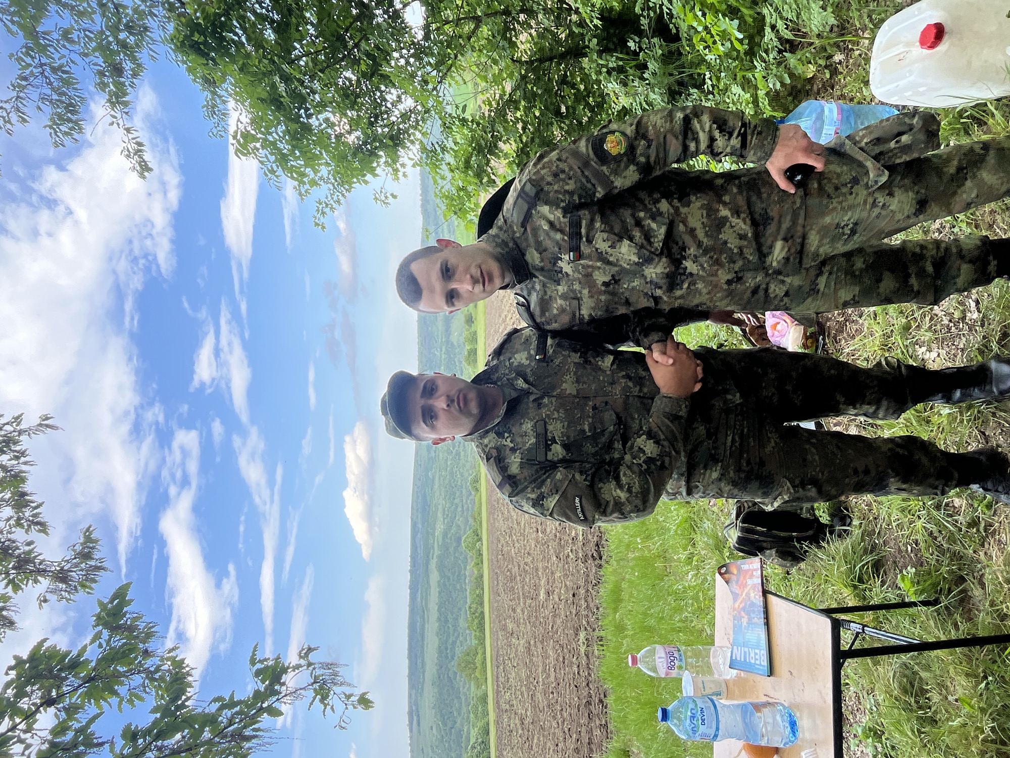Two uniformed men spotted in field near Markovo, Bulgaria