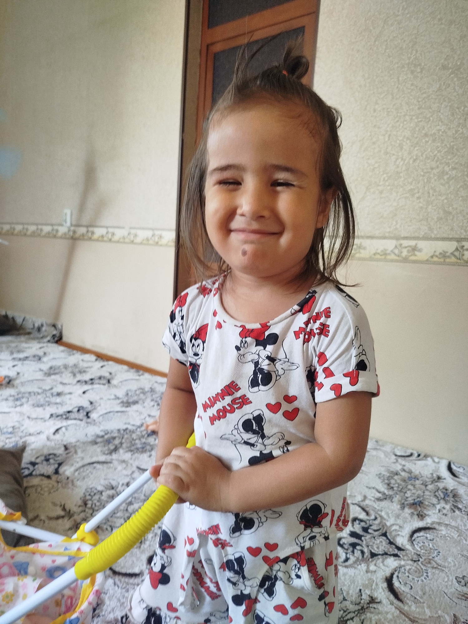 Candid indoor moments at home in Kokand City