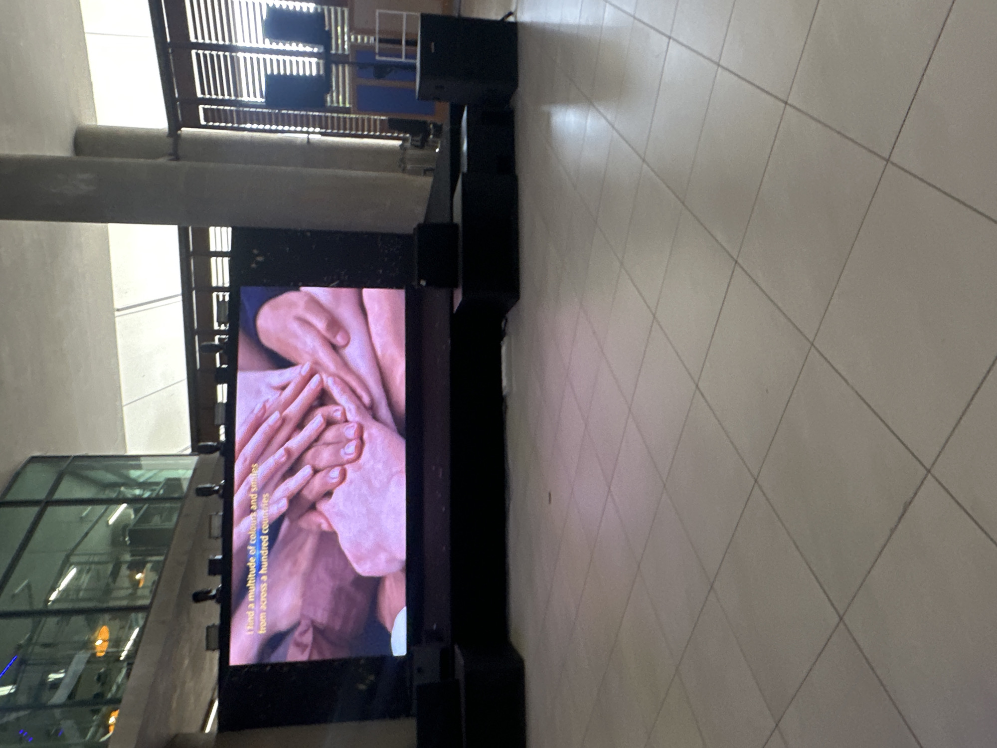 Digital display screen spotted in Kuala Lumpur public space