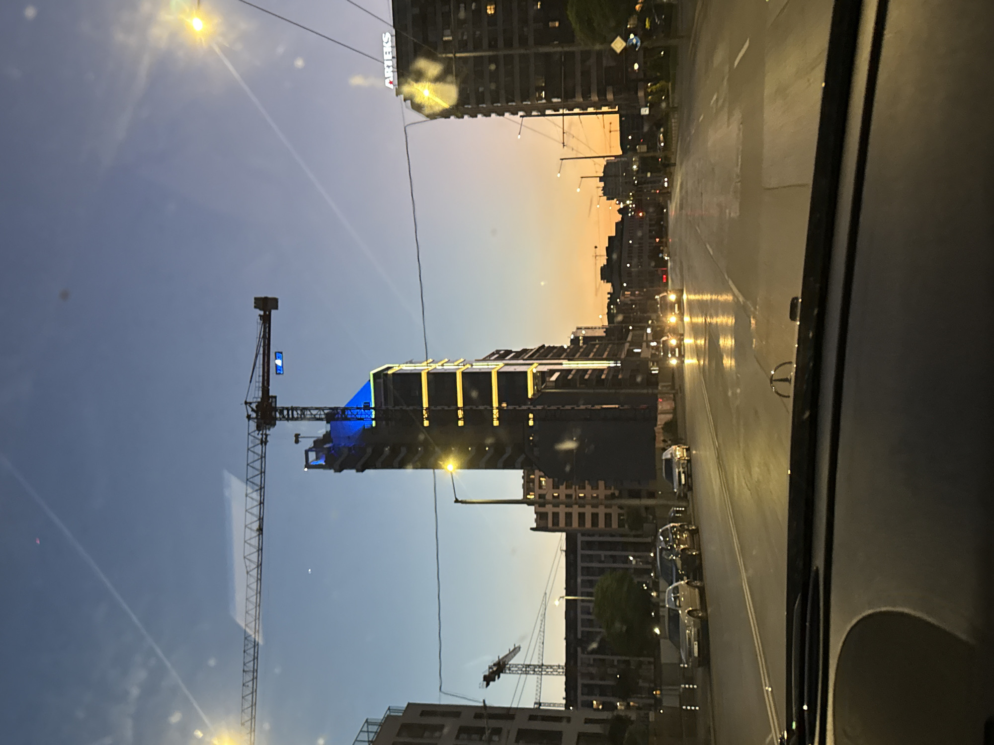 Sofia at golden hour: streets, cranes, and indoor moments