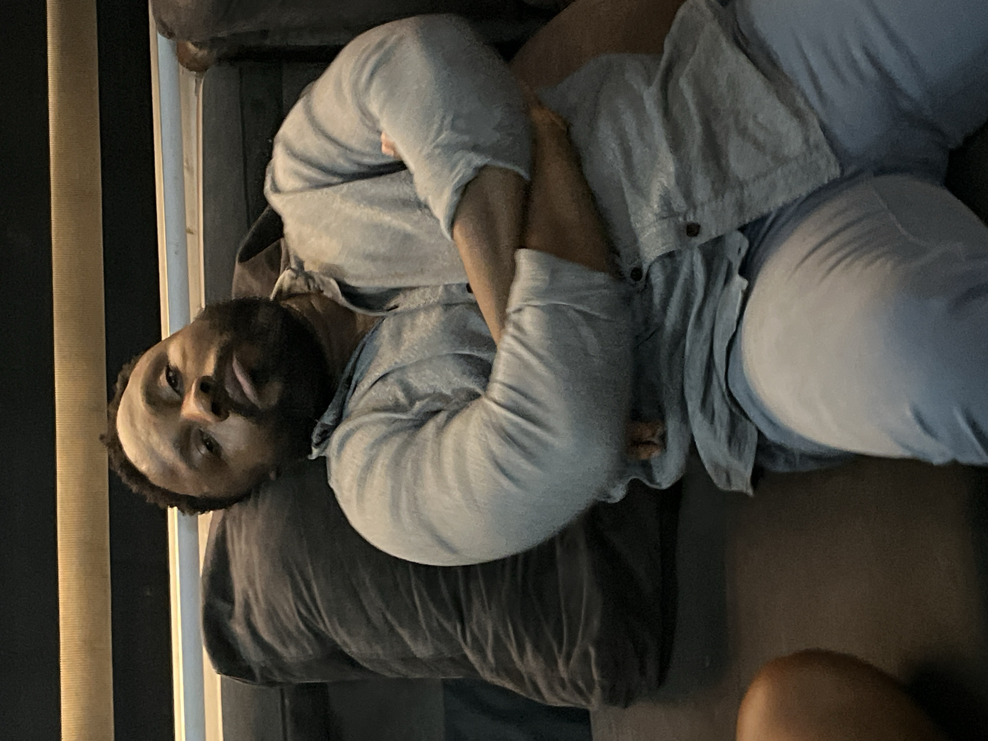 Laid-back afternoon hangout in an Abuja living room