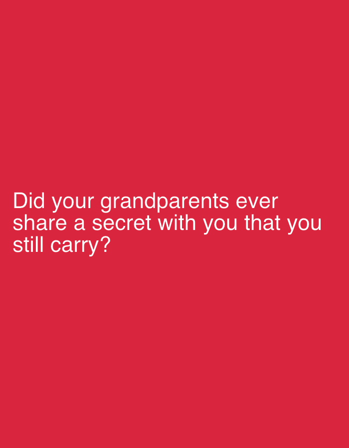 Collage portraits and memory prompts explore intergenerational stories