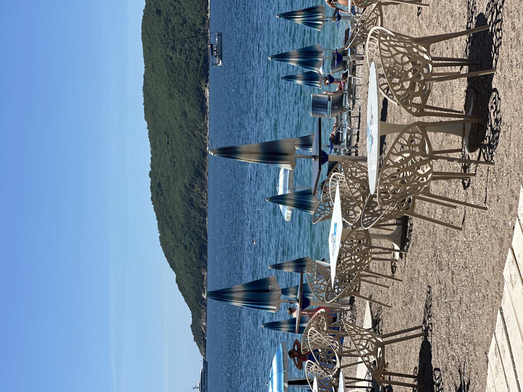 Morning coastal scenes documented in Budva, Montenegro tourist area