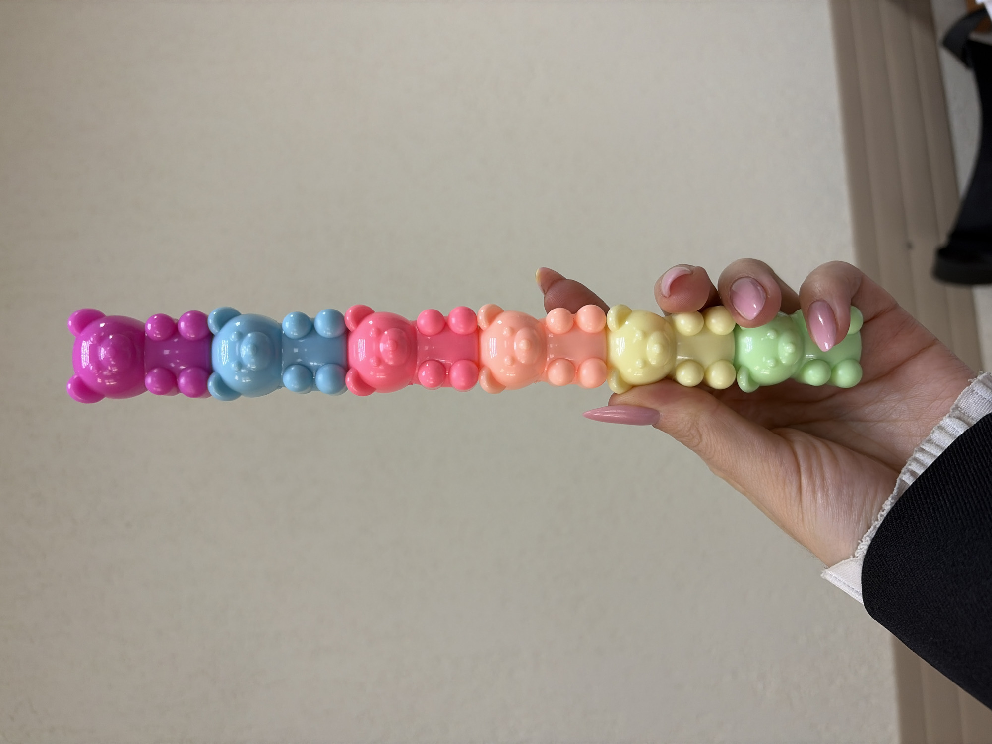 Izhevsk resident captures gummy bears and apartment window view