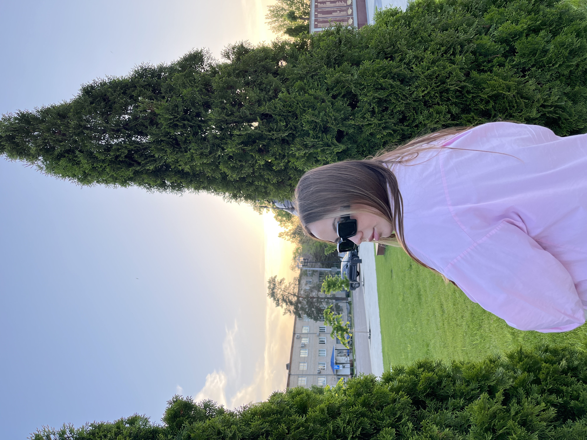 Woman visits war memorial with eternal flame in Novopokrovskaya