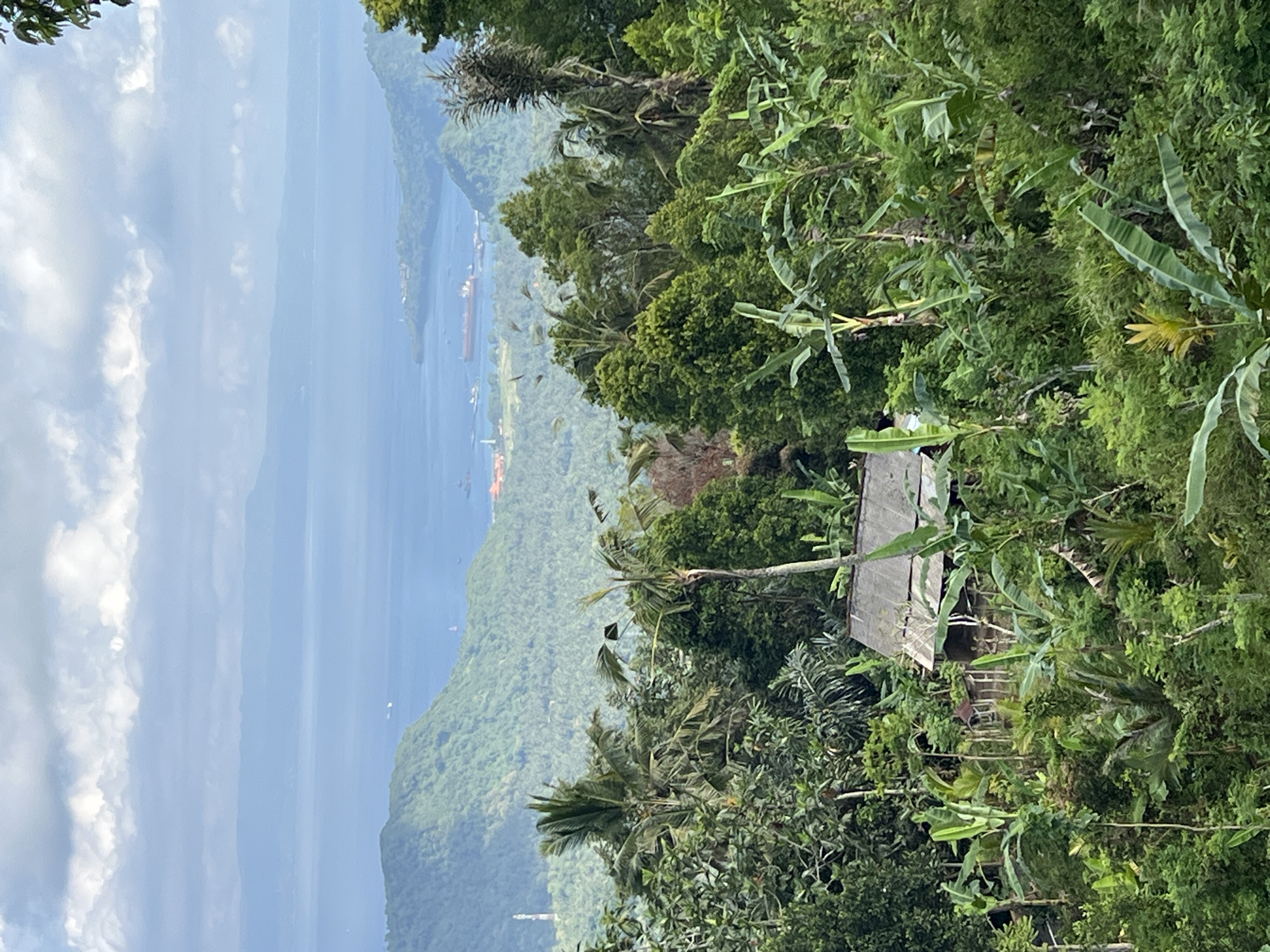 Morning coastal views documented in Manggis, Indonesia