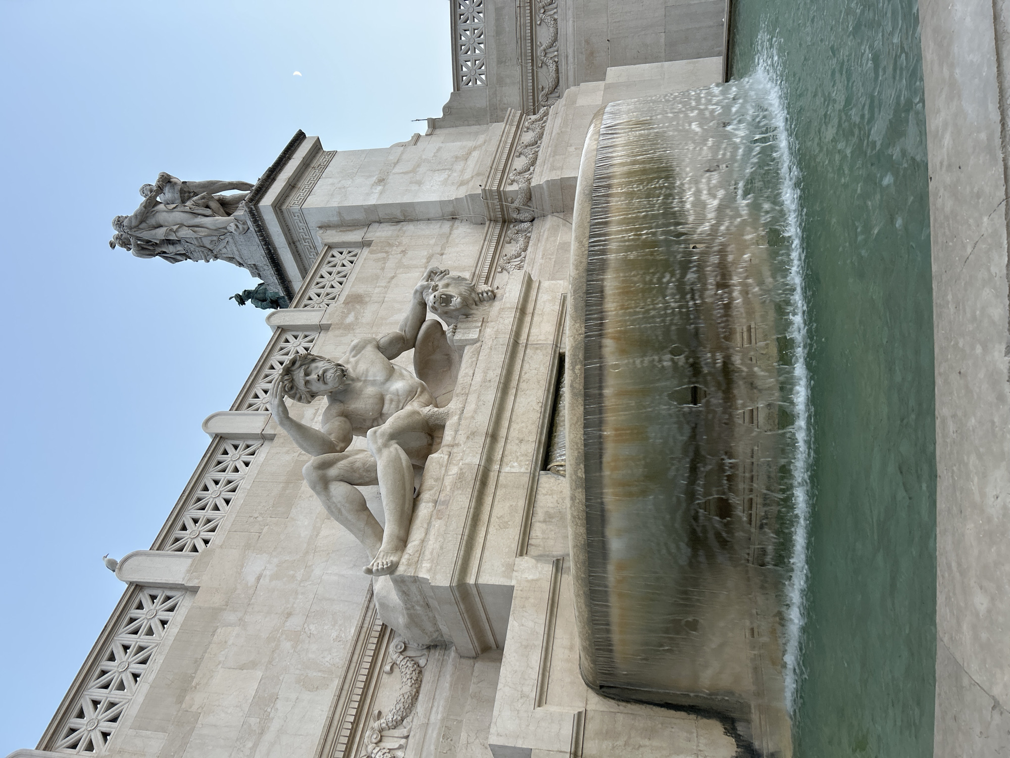 Close look at Rome's Altare della Patria from multiple angles