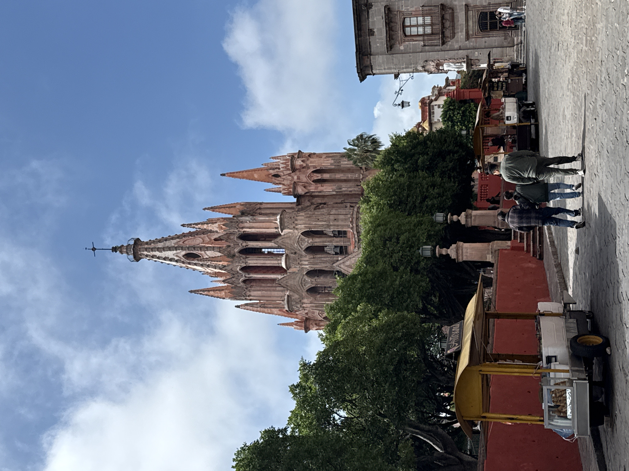 San Miguel de Allende's colonial streets and iconic parish church