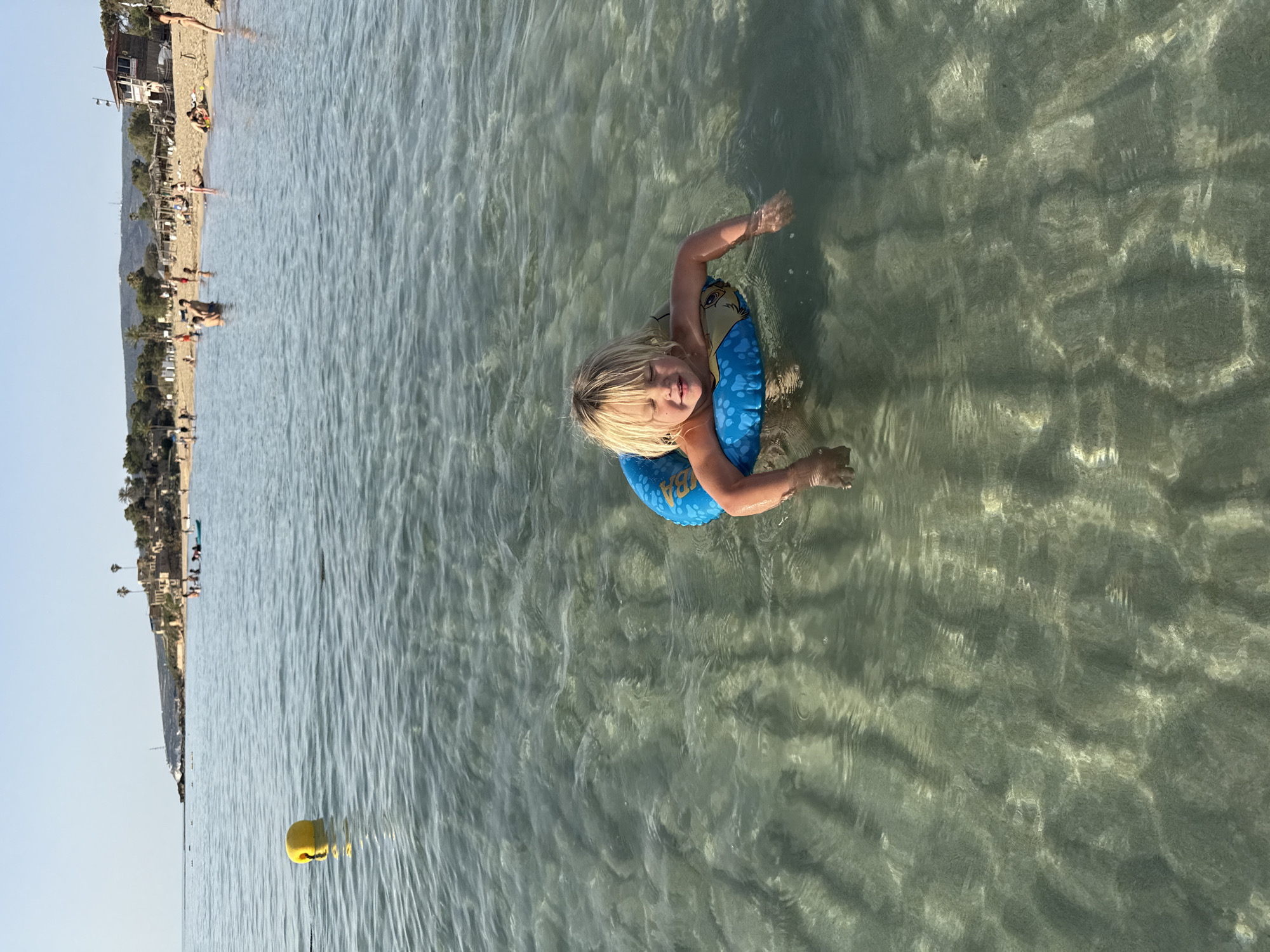 Families enjoy sunny afternoon at Nahariah beach