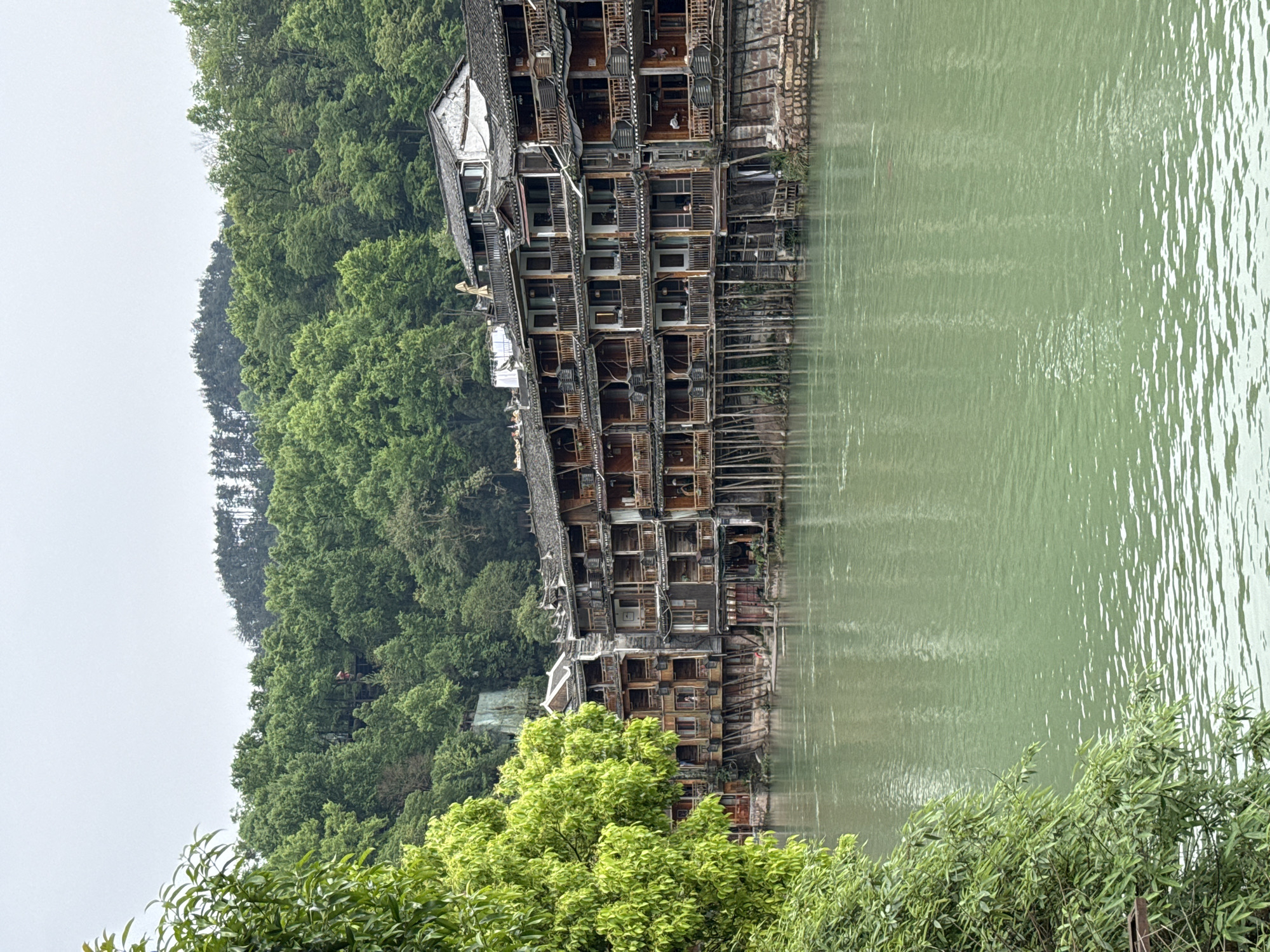 Morning documentation of traditional architecture in historic Fenghuang