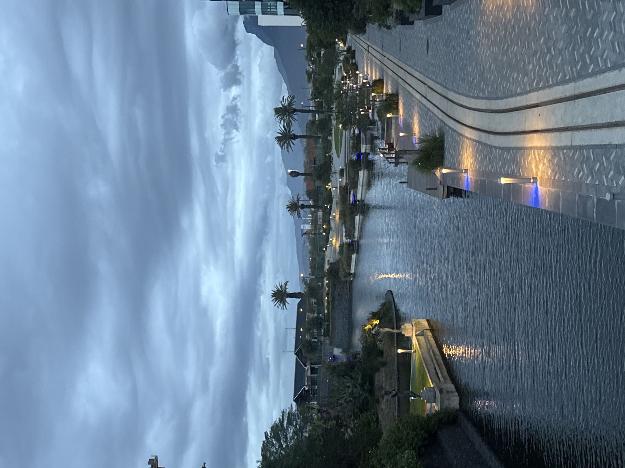 Evening scenes captured across Century City, Cape Town waterfront