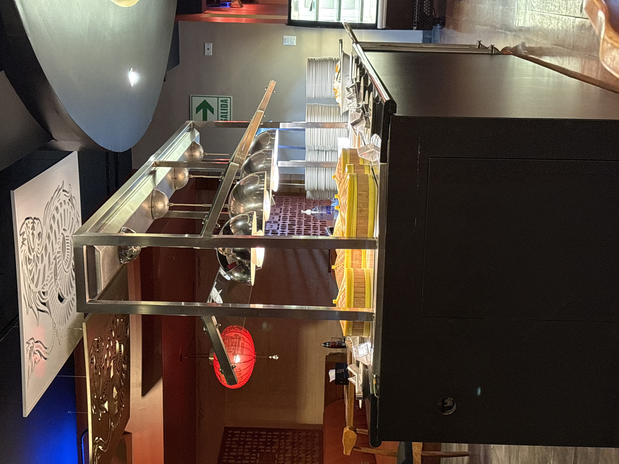 Diners capture buffet restaurant experience in Chorrillos Peru