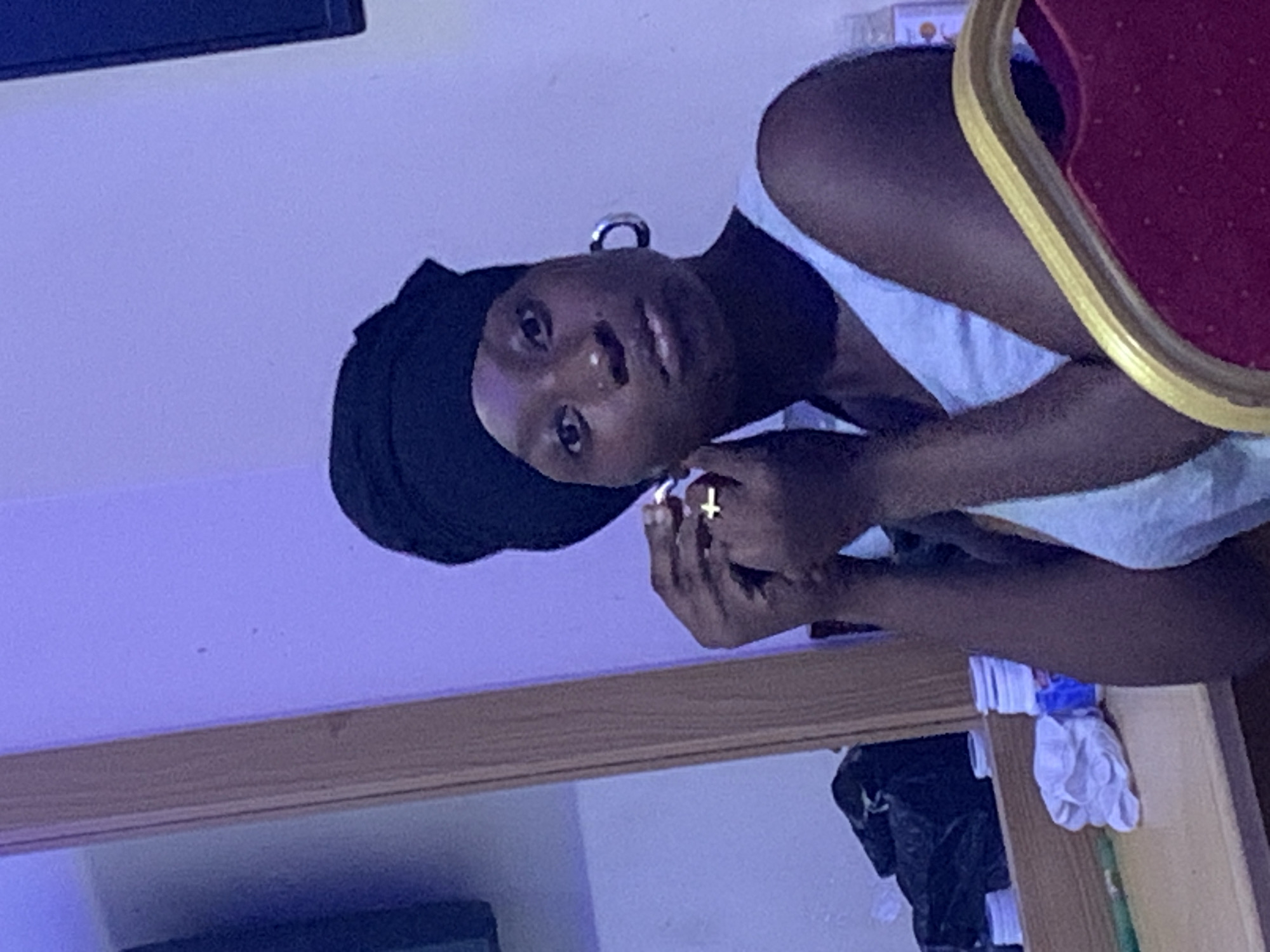 Woman observed in hotel room during early morning in Nigeria