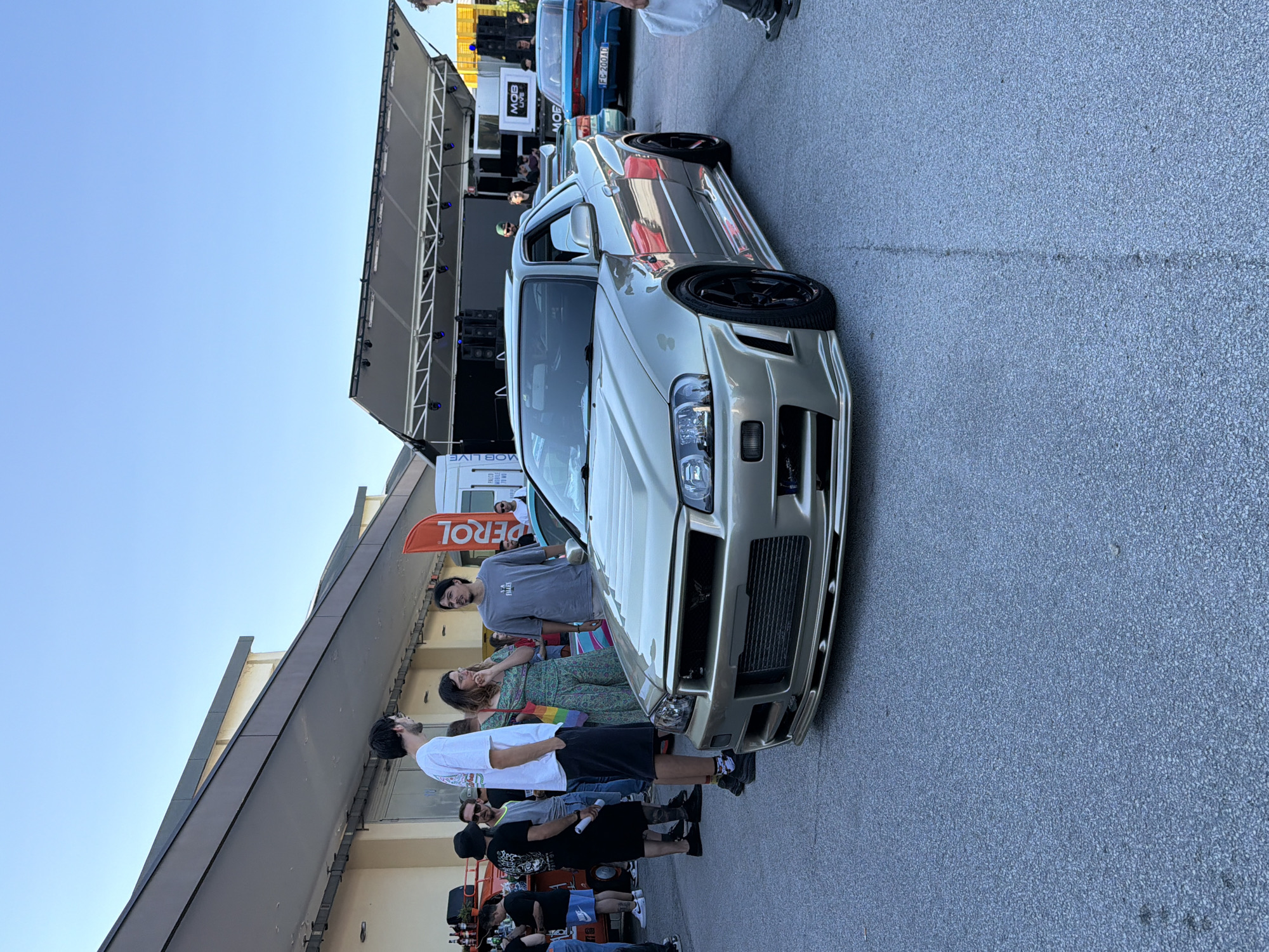 JDM car meet in Cesena features R34 GT-R and Supra
