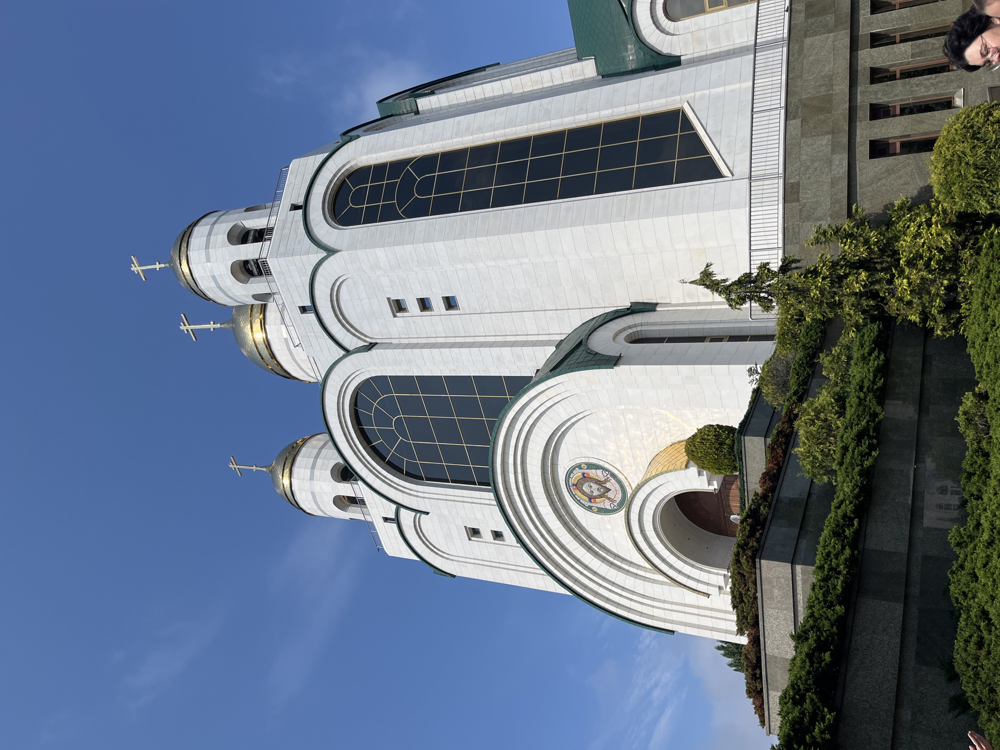 Kaliningrad midday: Orthodox cathedral and café stop