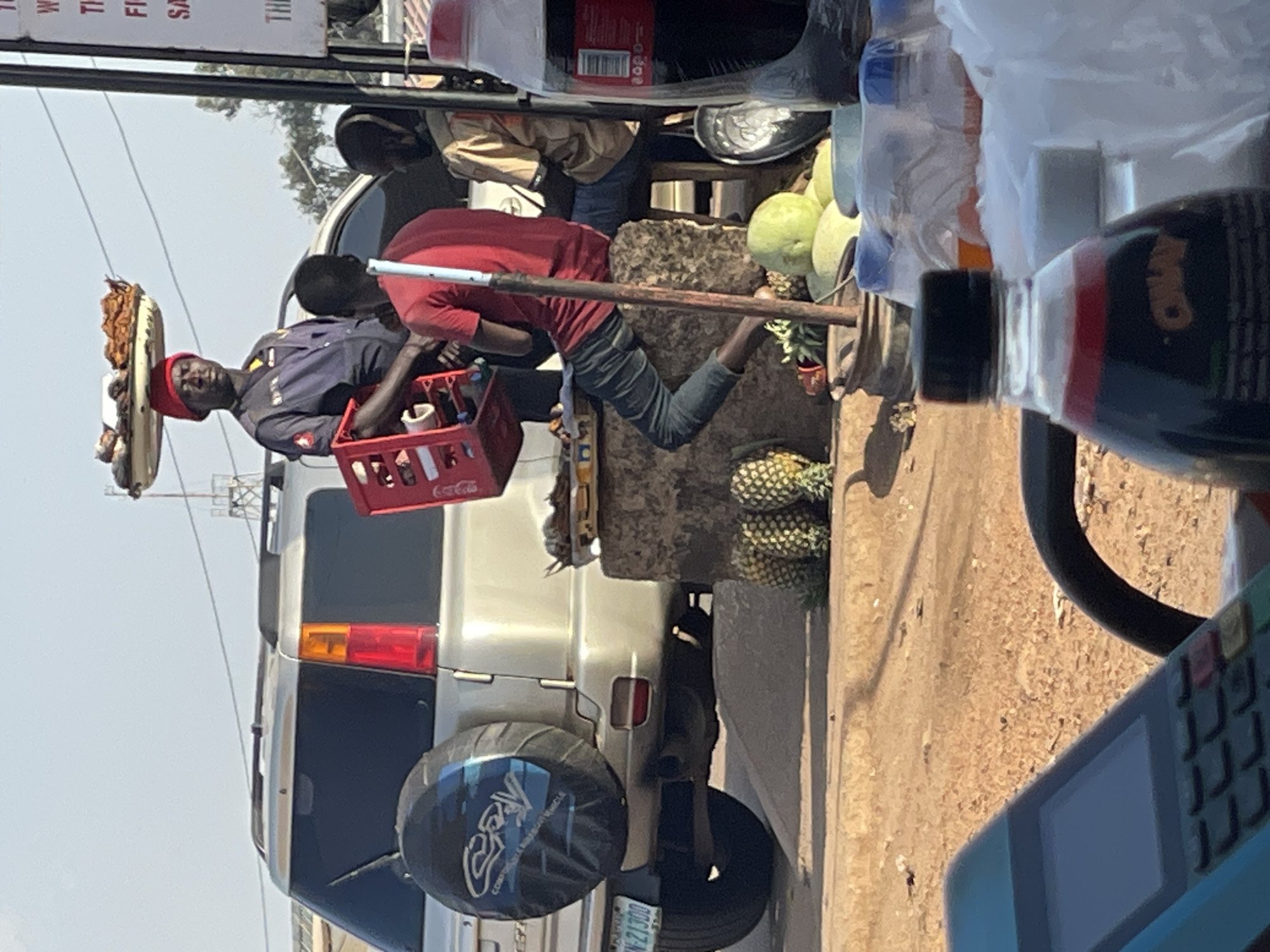 Daily street commerce captured in Bukuru, Nigeria
