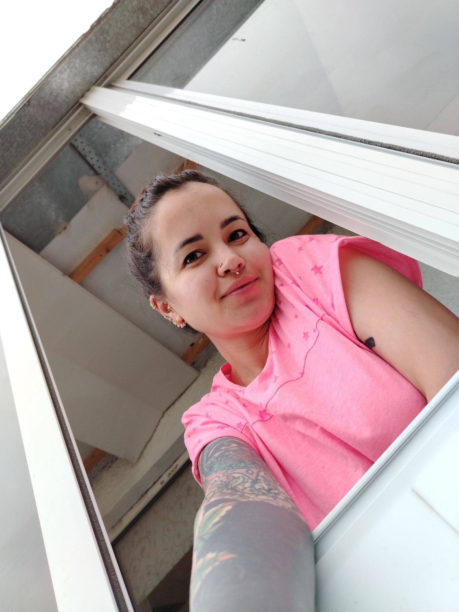 Early morning domestic scenes captured in Noviy, Russia