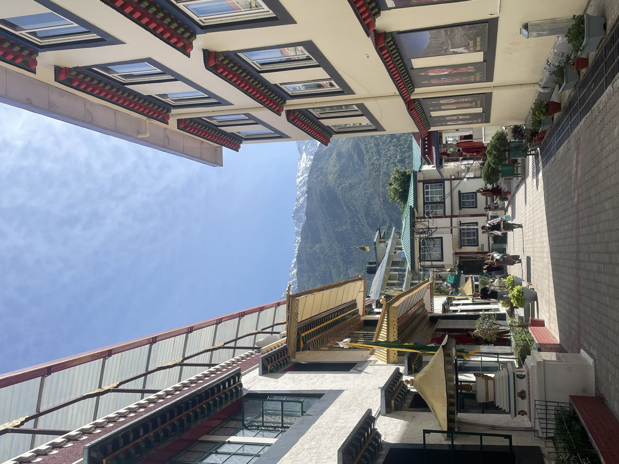 Early morning street scenes documented in Dharamshala, India