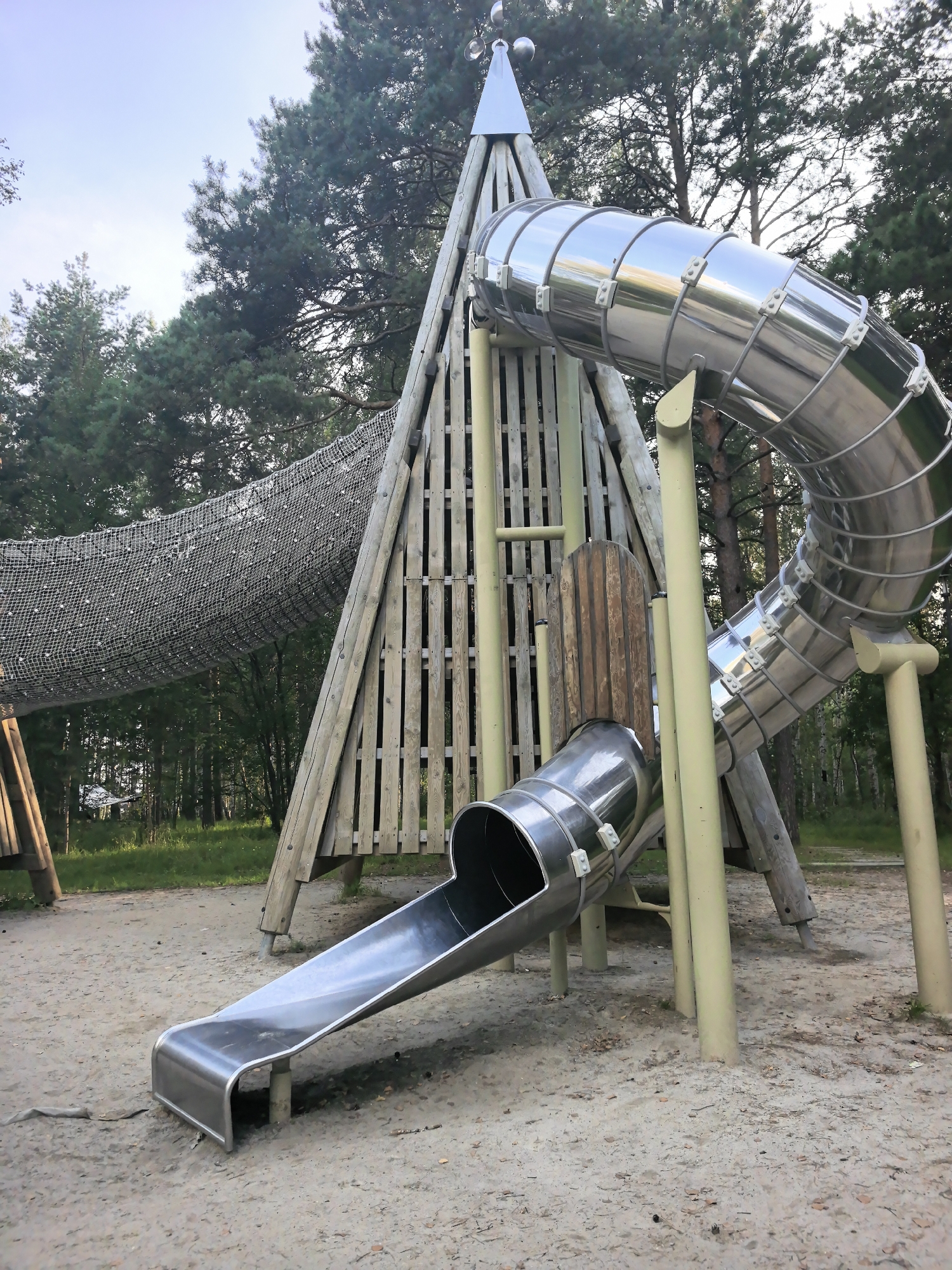 Park and playground scenes from Verkhnyaya Pyshma, Russia