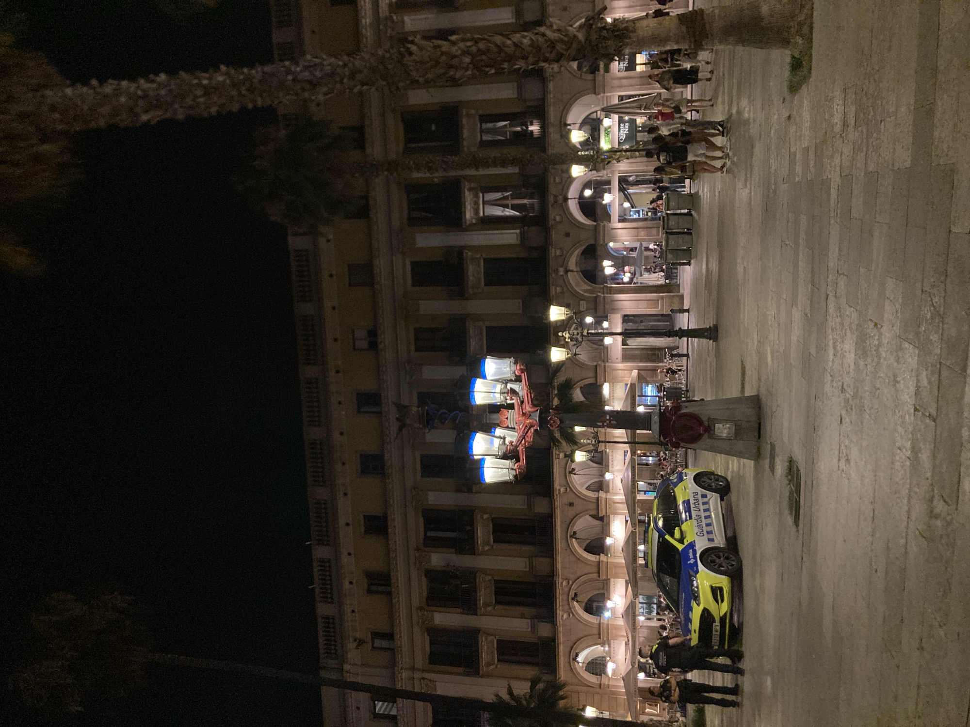 Nighttime wander through Barcelona's historic center