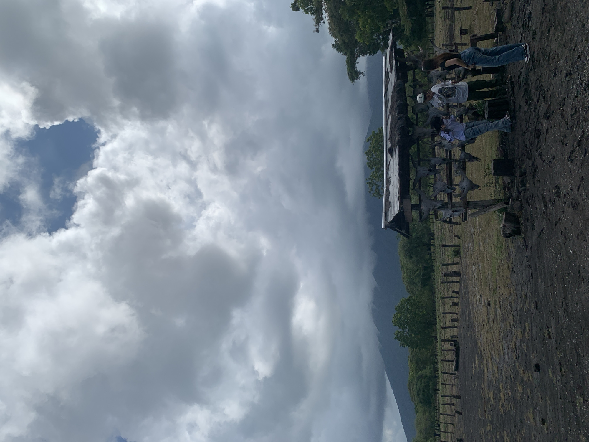 Dramatic cloudy skies documented across Indonesian landscape