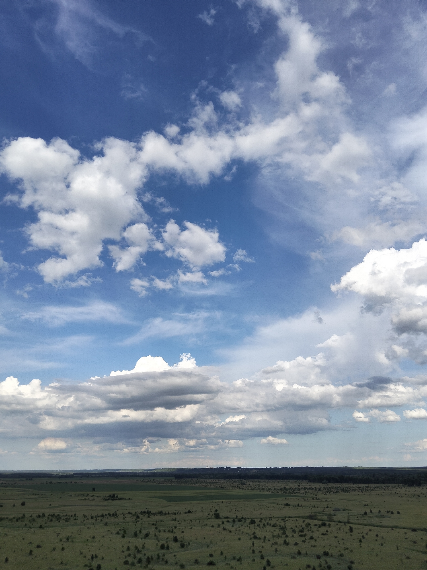 Rural Ustyvytsia: fields, skies, and countryside in mid-June