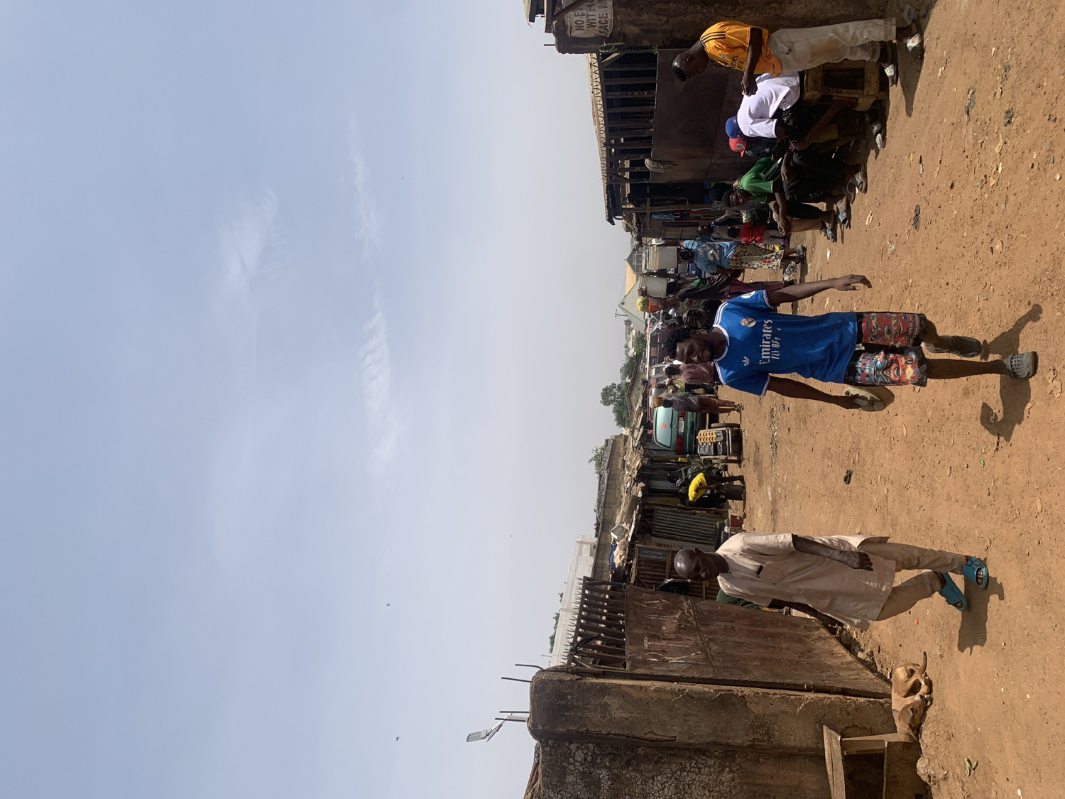Busy market day captured in Rafin Par, Nigeria