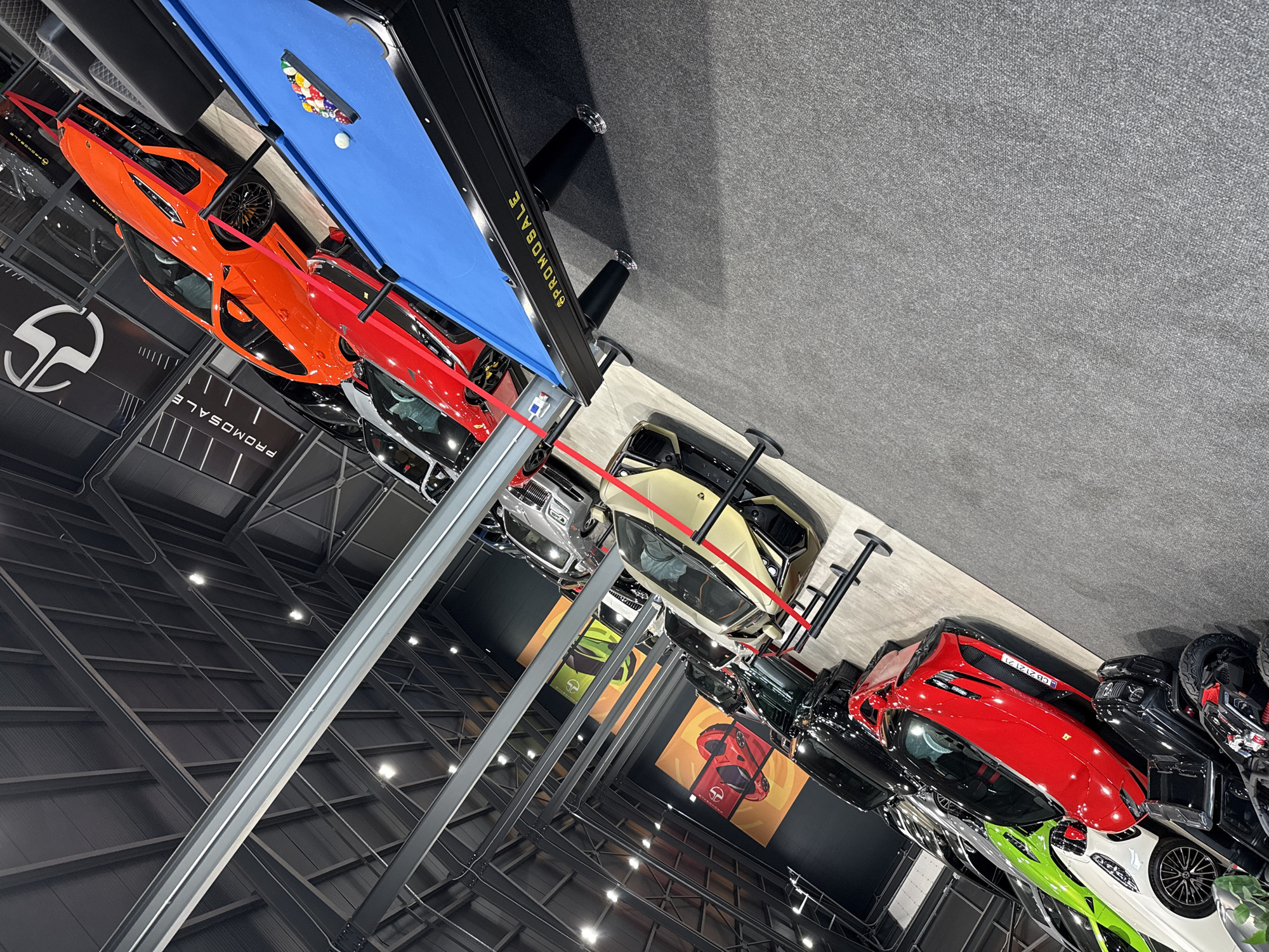 Luxury car showroom documented in Plovdiv, Bulgaria