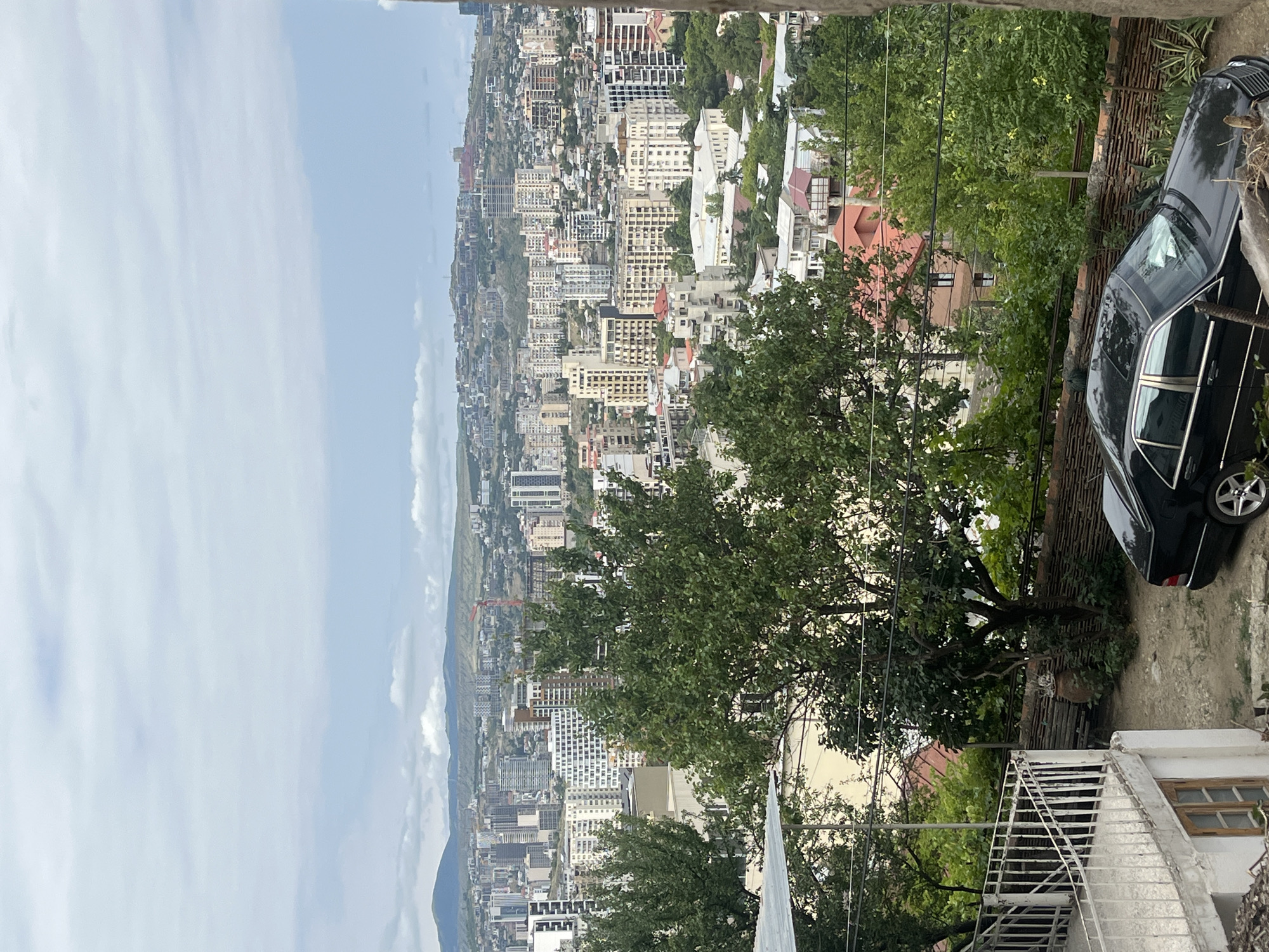 Tbilisi morning: coffee, city views, and cats everywhere