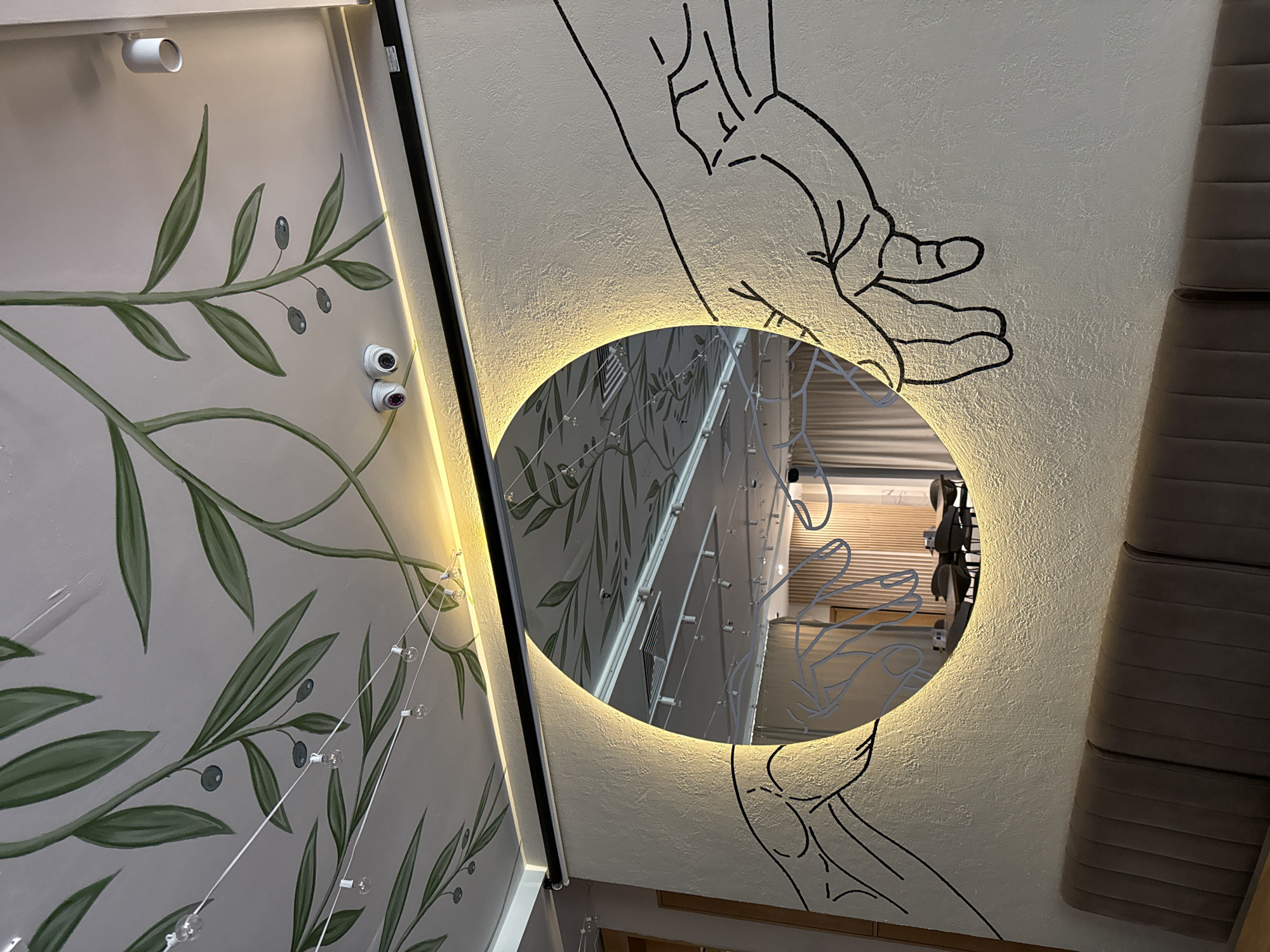 Interior design elements documented in Saint Petersburg residence