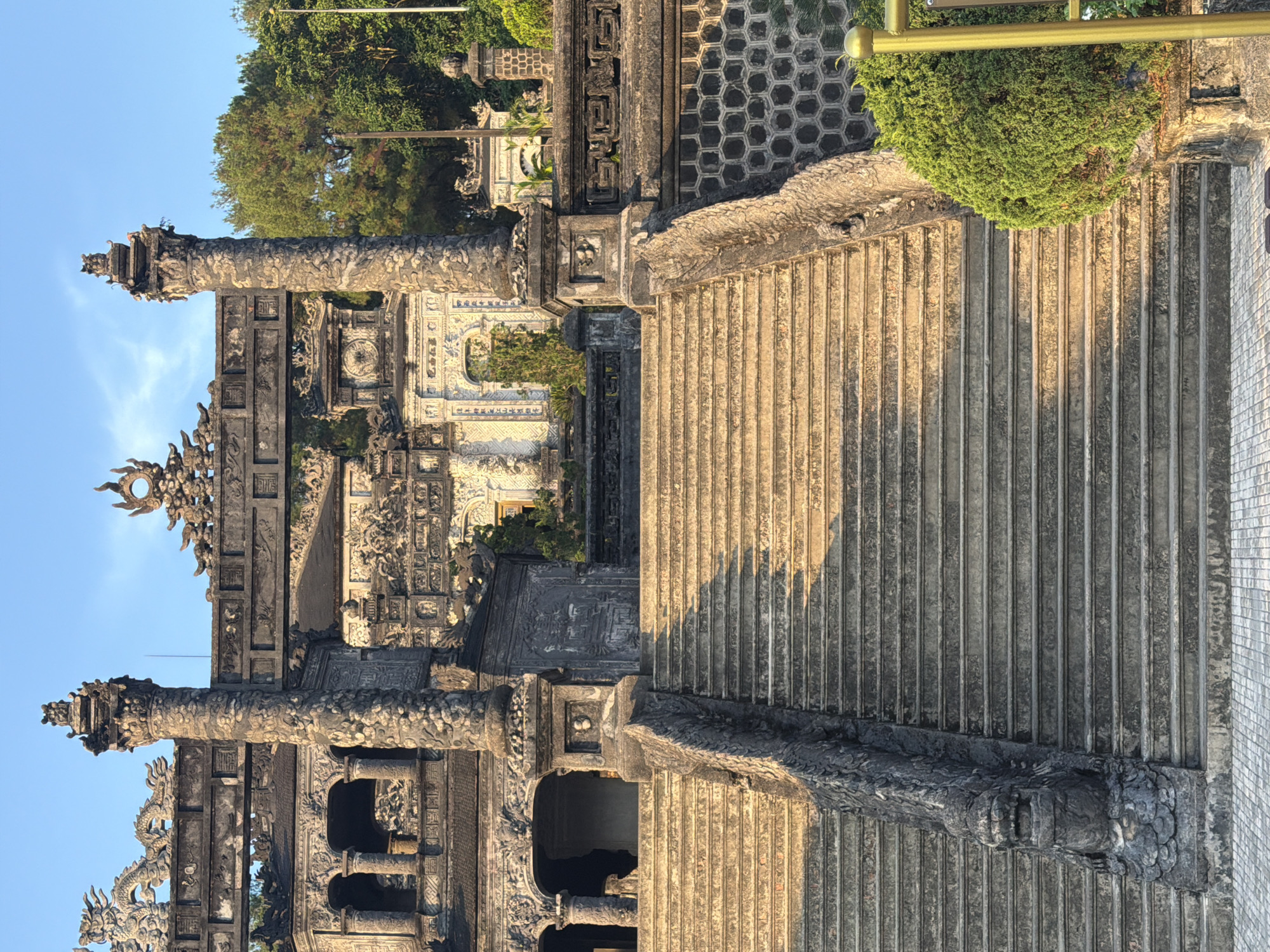 Stone architecture documented in Thủy Xuân Ward, Vietnam