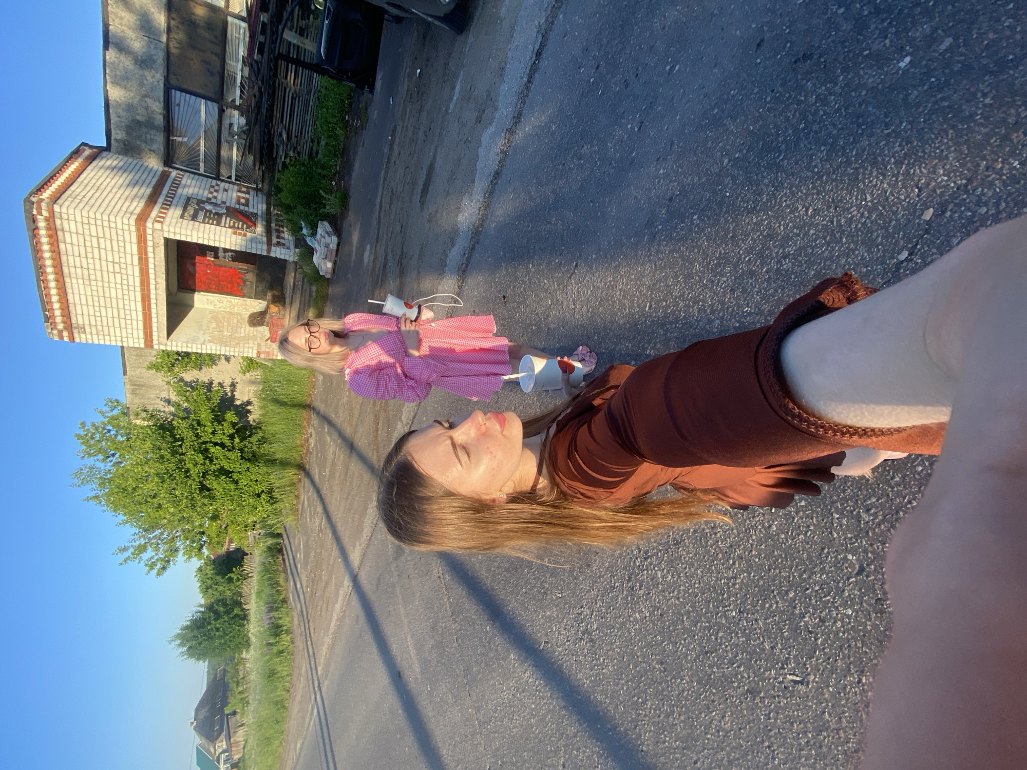 Woman's casual photo session documented in Медведево, Russia