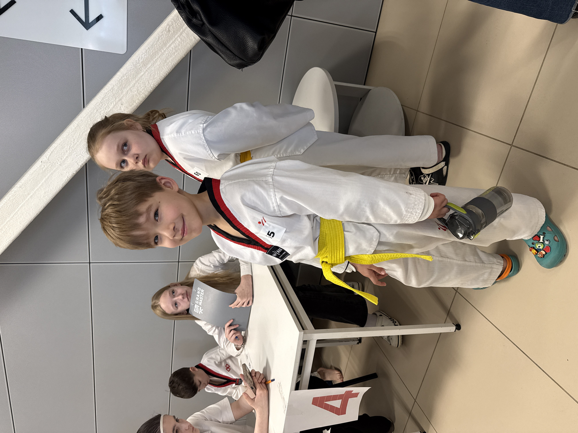 Young taekwondo students gather for tournament in Rostov-on-Don
