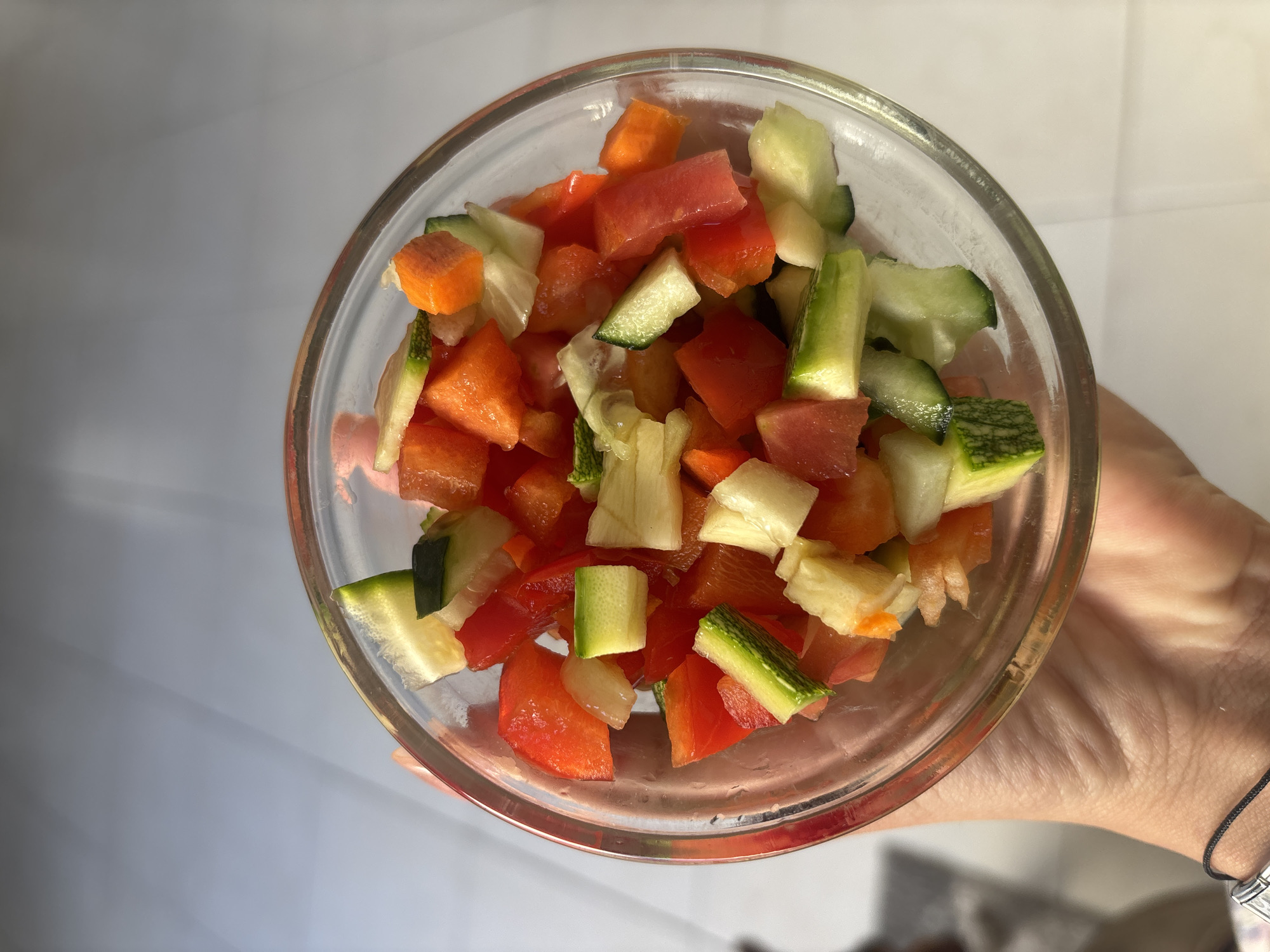 Afternoon life moments captured in Puebla with dog, vegetables
