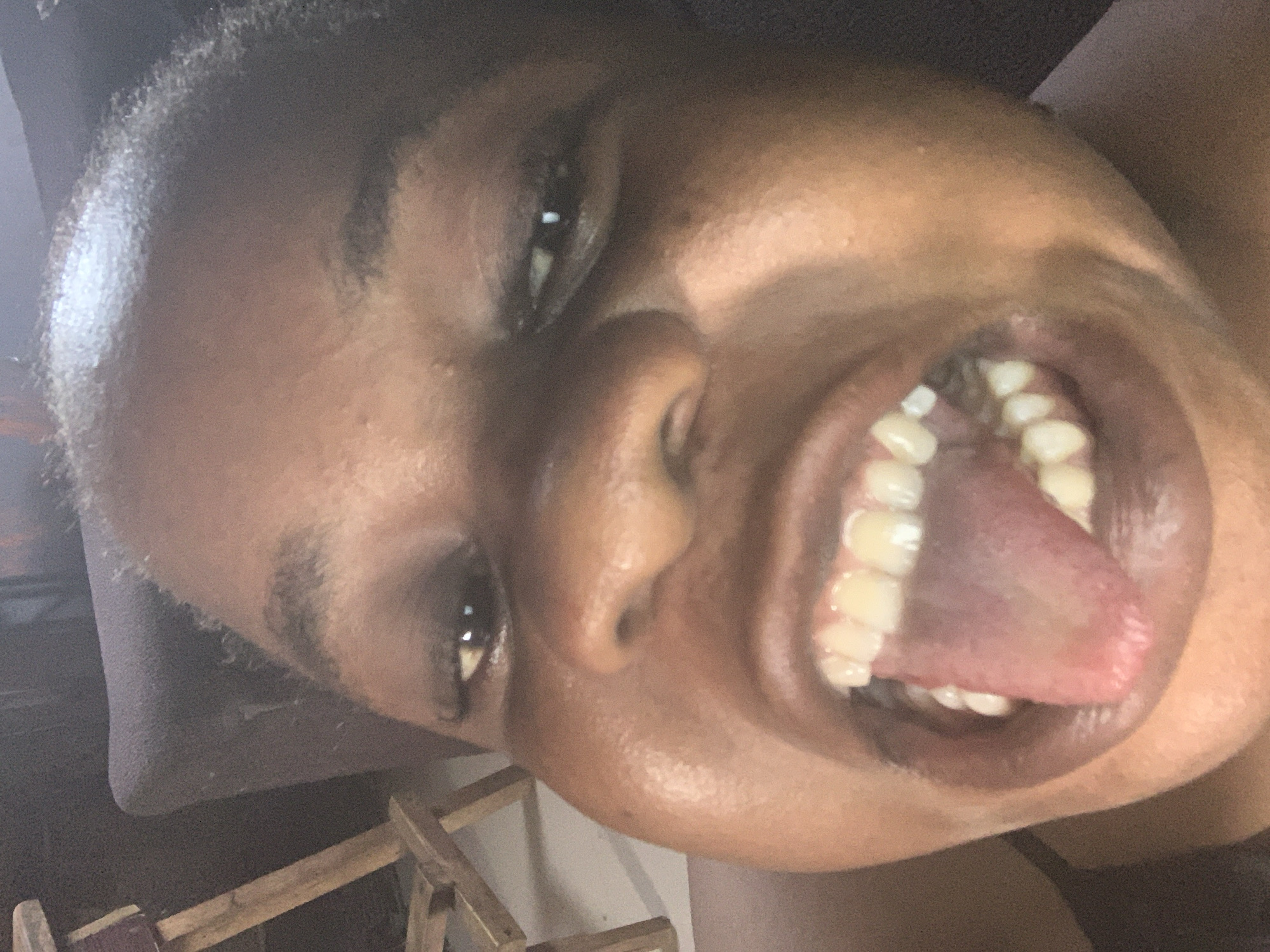 Person captures playful selfie session with varied expressions