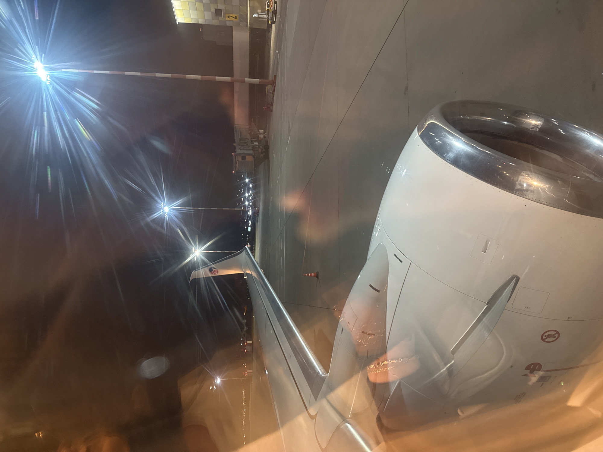 Passengers photographed aboard aircraft at Ufa Airport