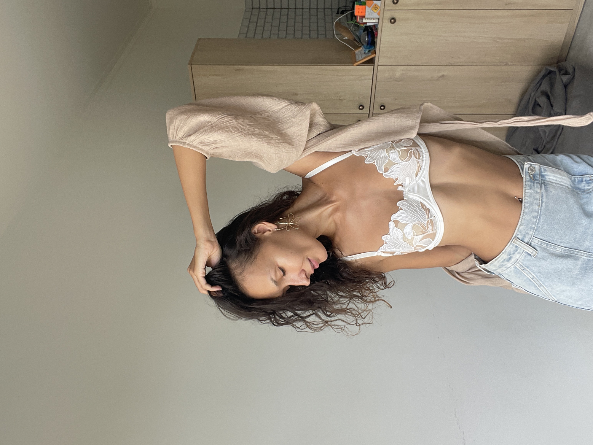 Indoor modeling photo session in Phu Thuy Ward