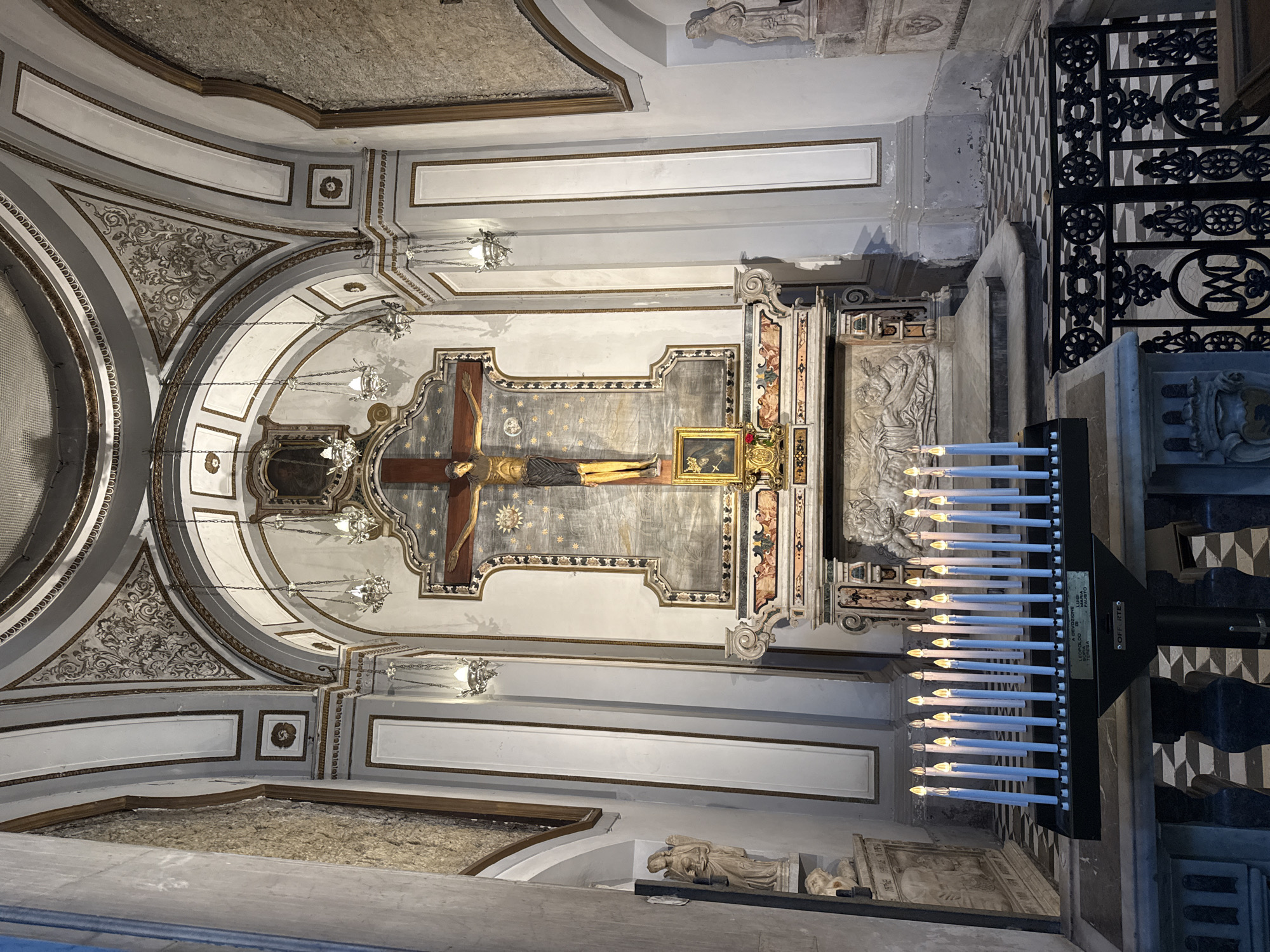 Tourist documents Naples religious sites and street scenes