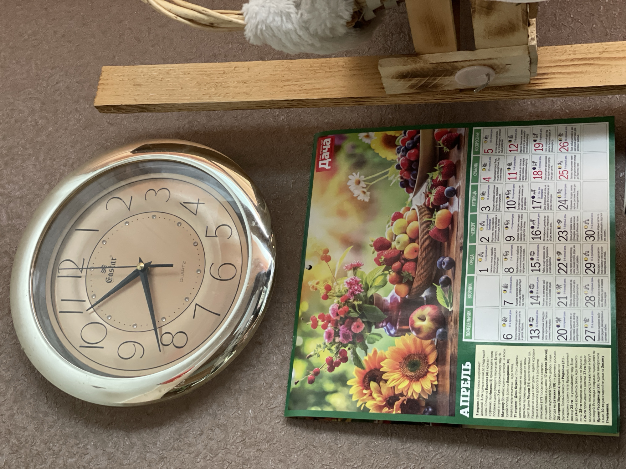 Domestic moments captured in Zheleznogorsk home during morning hours