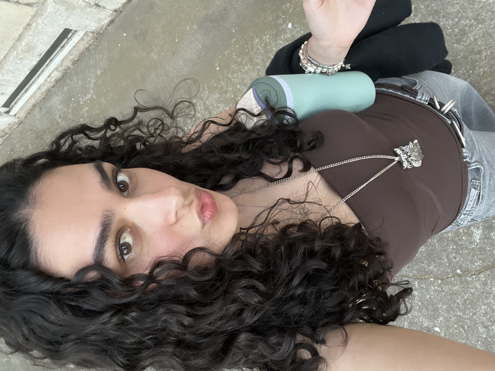 Woman observed lying on cracked pavement in Lyon