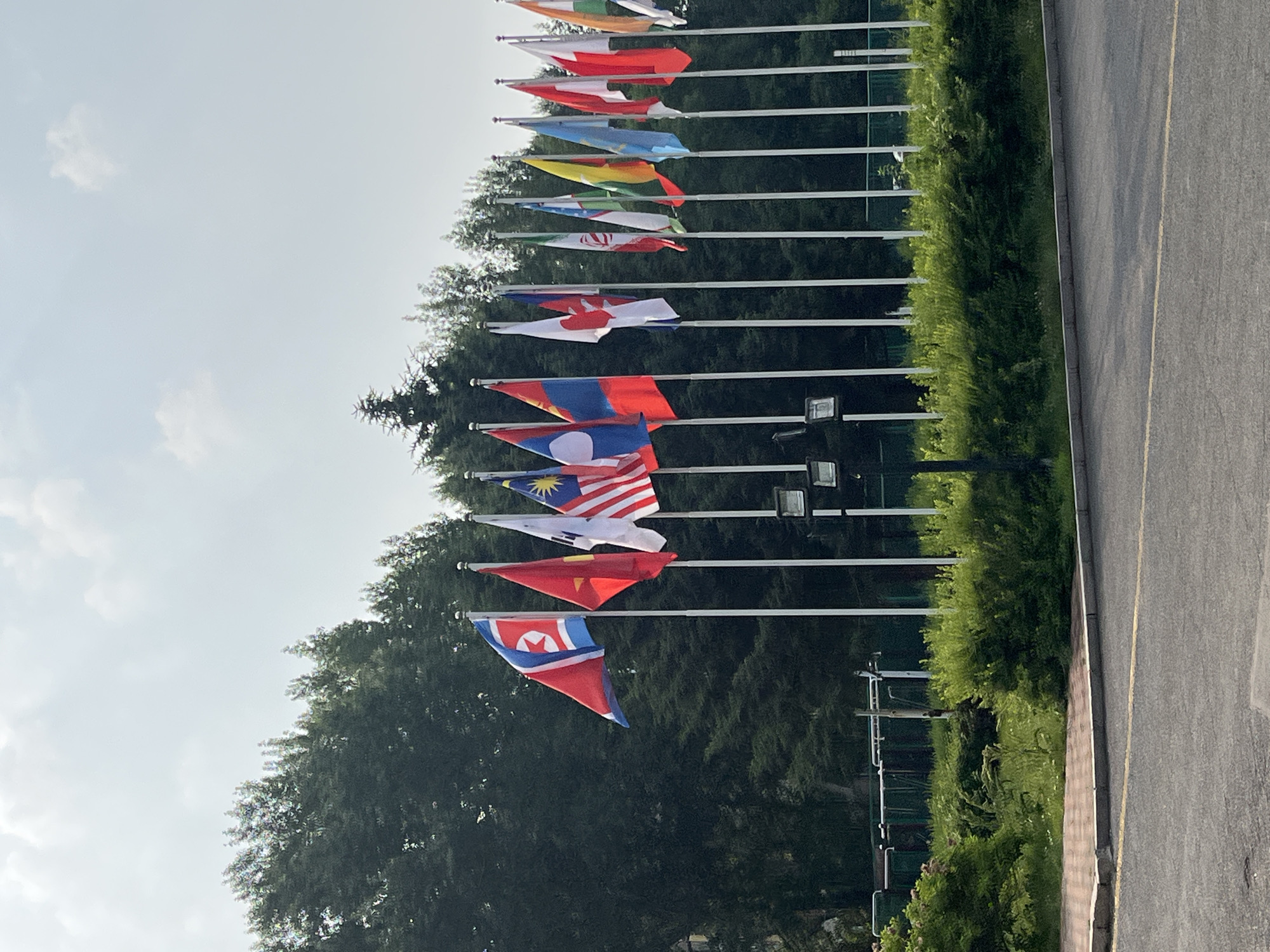Institutional complex documented in Changchun during late evening hours