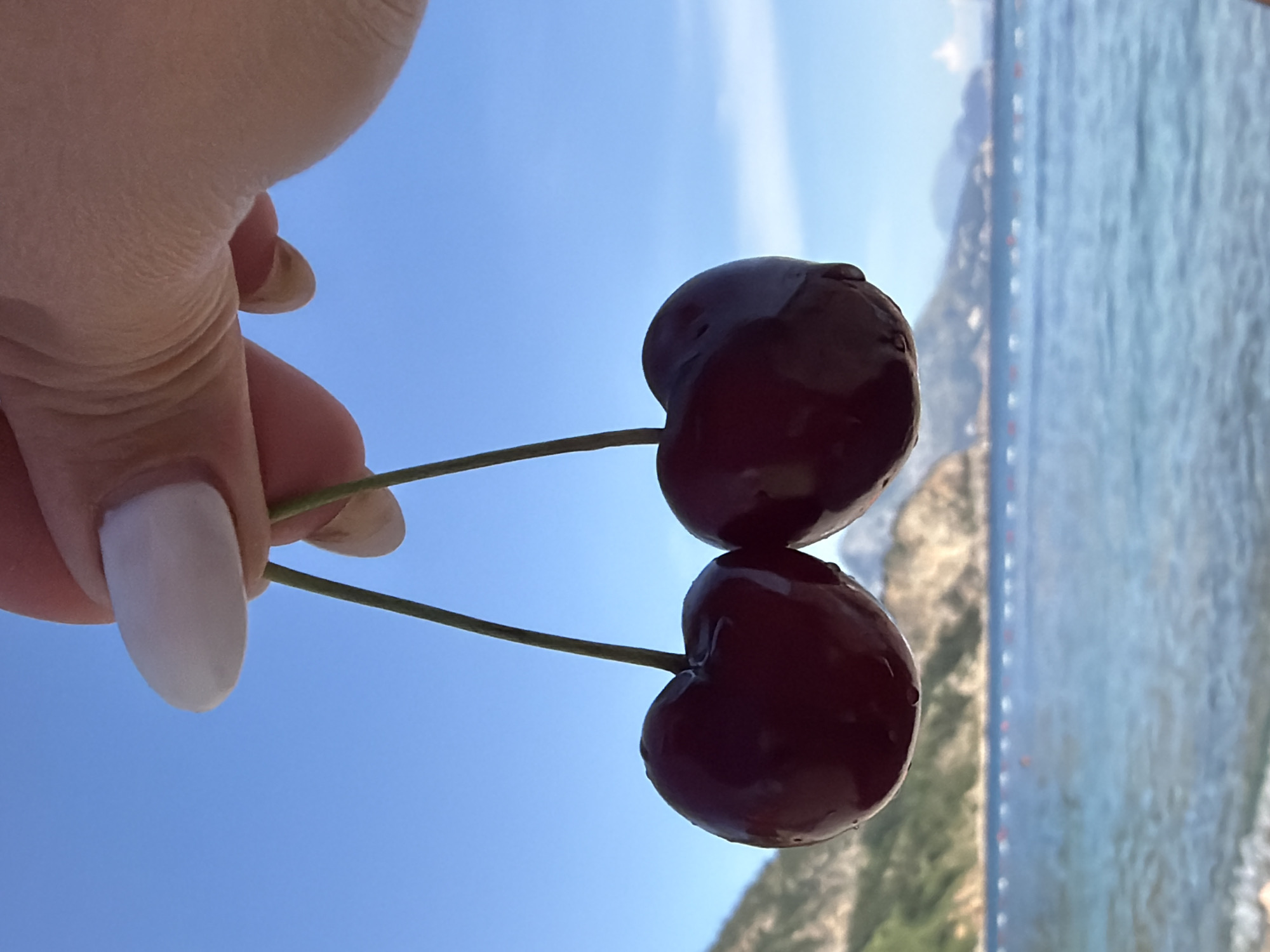 Beach day documented at Prijevor, Montenegro coastline