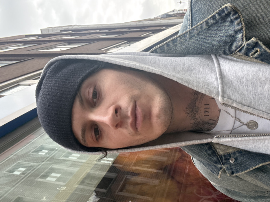 Man photographed on London street Monday morning