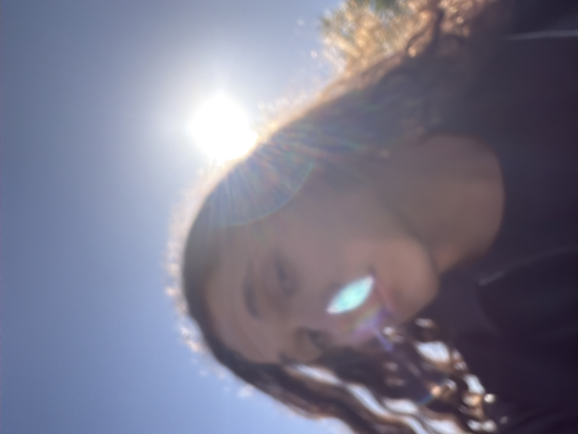Sunny afternoon selfie session captured in Plovdiv, Bulgaria
