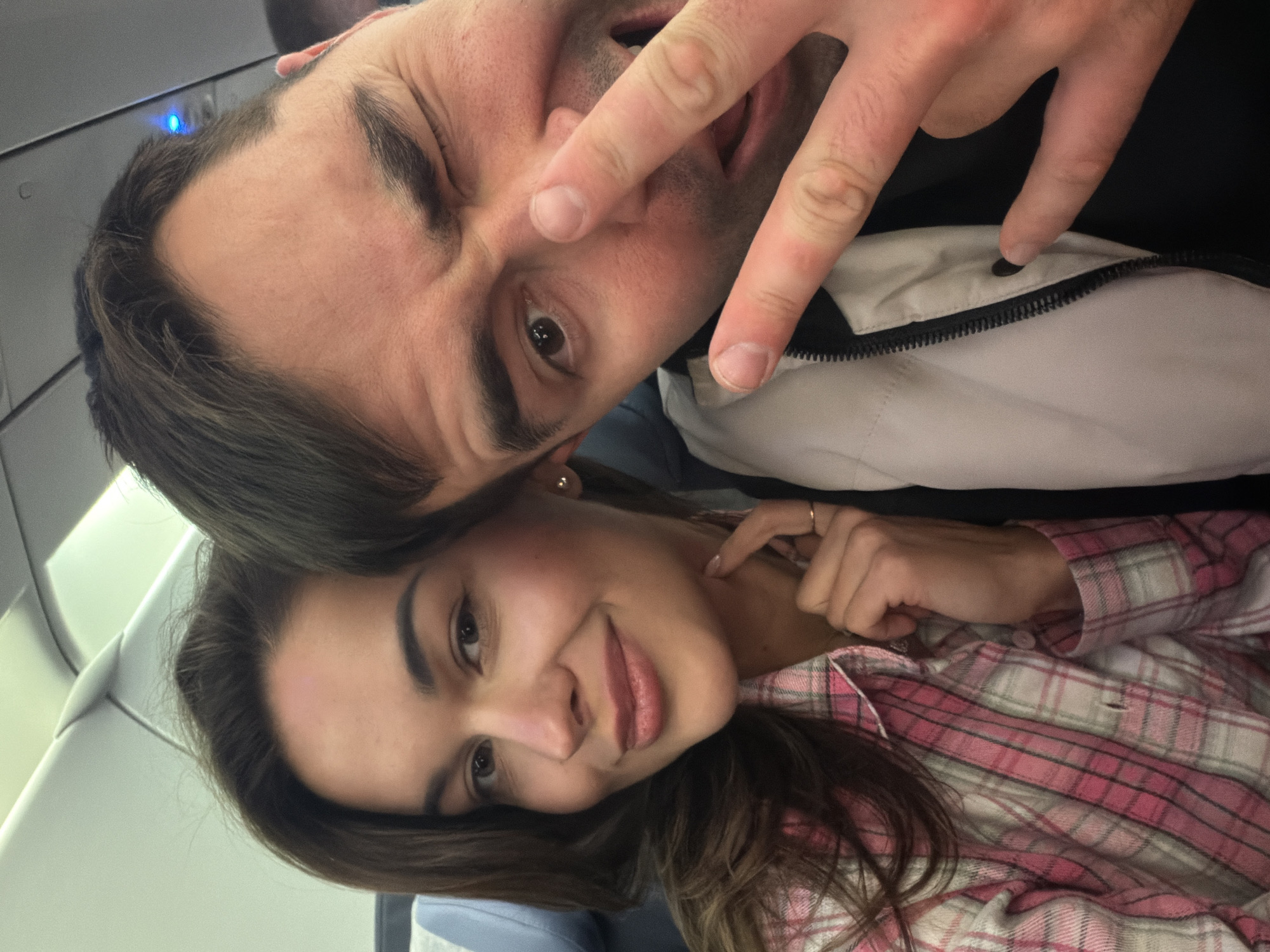 Passengers document flight experience at Yemelyanovo Airport, Russia