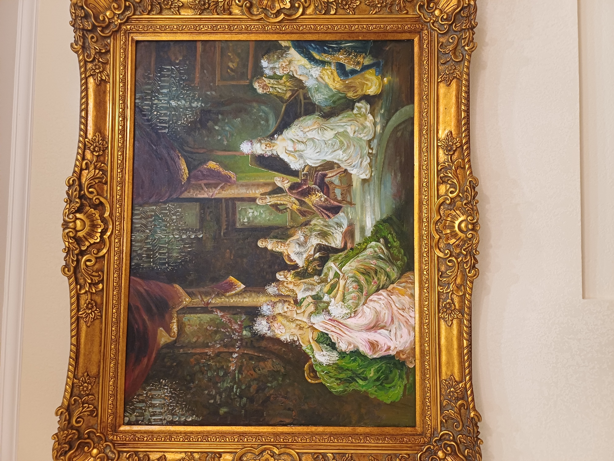 Historic interiors and ornate details at a site in Odesa