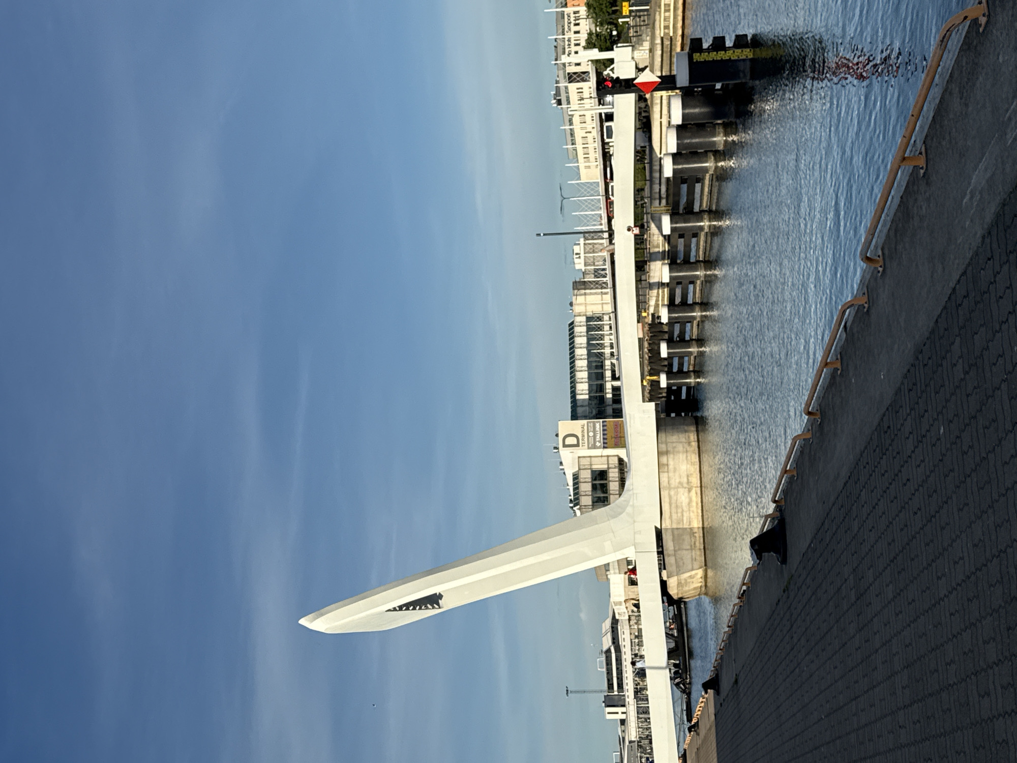 Evening harbor life documented around Tallinn's waterfront district
