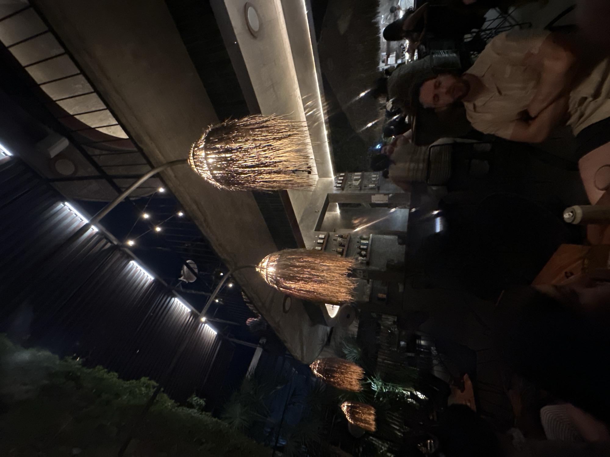 Late night dining and gelato scene in Puerto Escondido